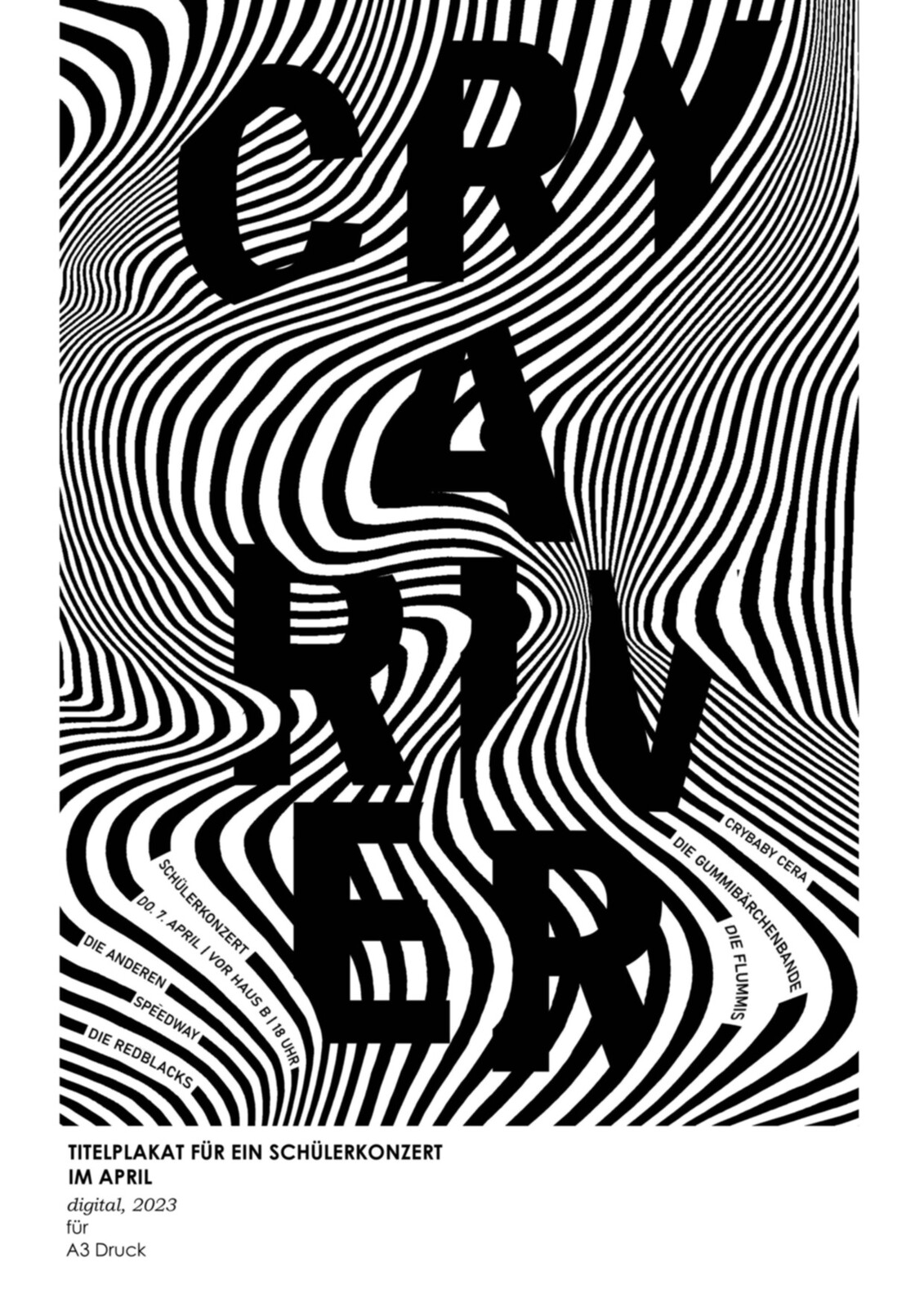 High School Band Poster.