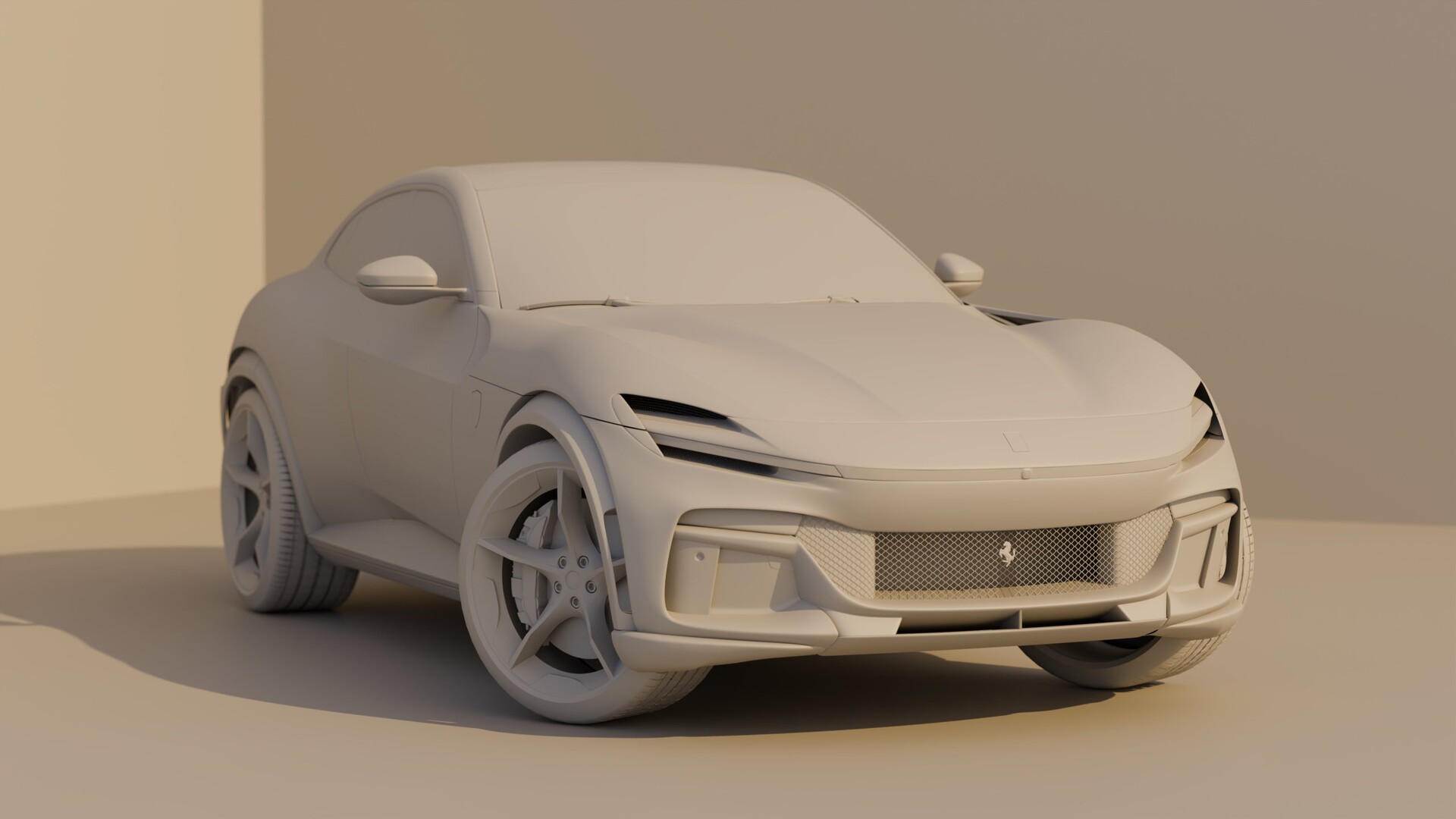 ArtStation Blender material override