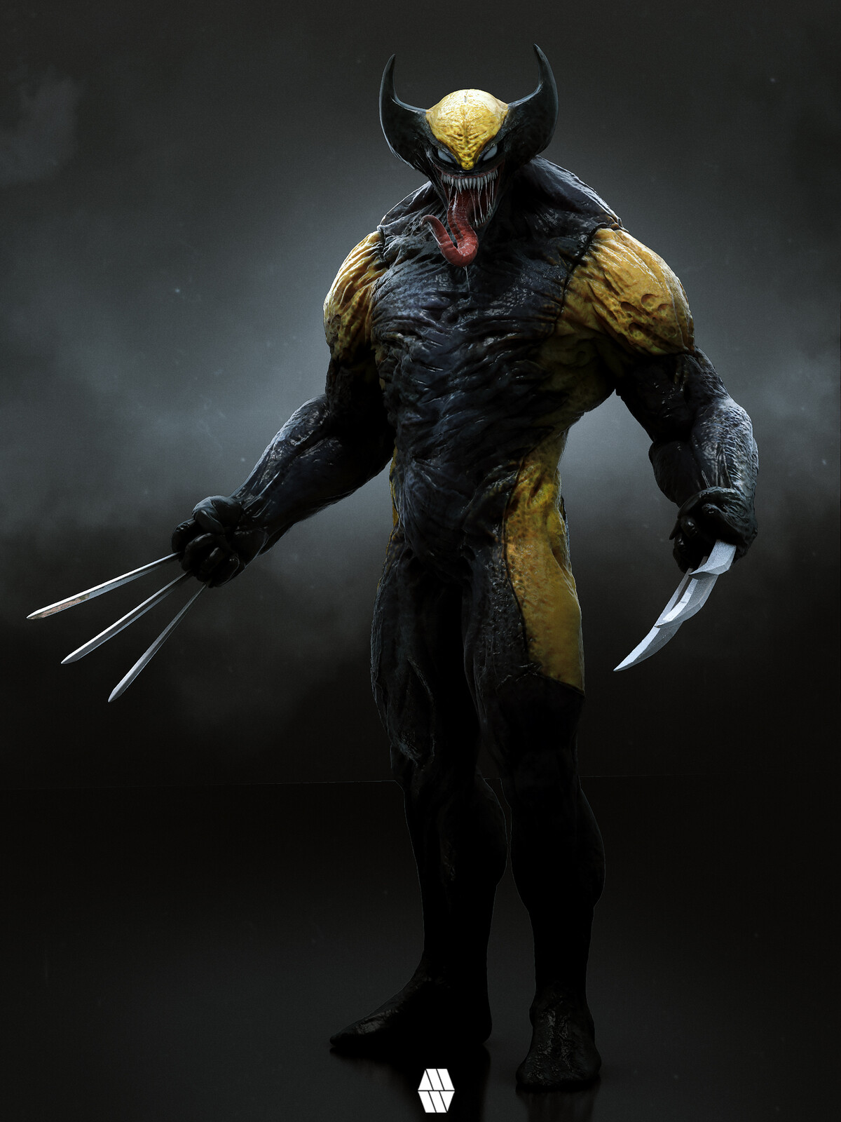 A Hero Emerges - 'Wolverine x Venom' Concept