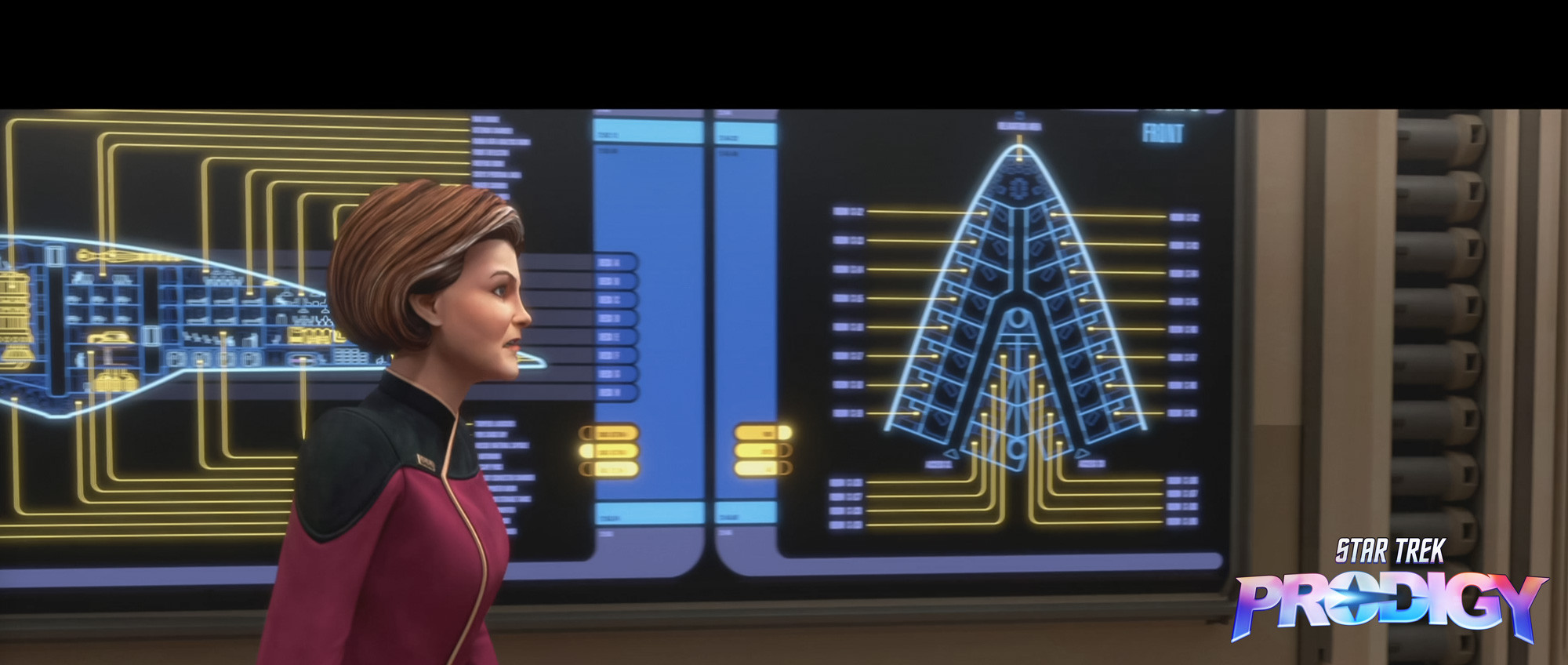 Star Trek Prodigy : Dauntless UI - LCARS