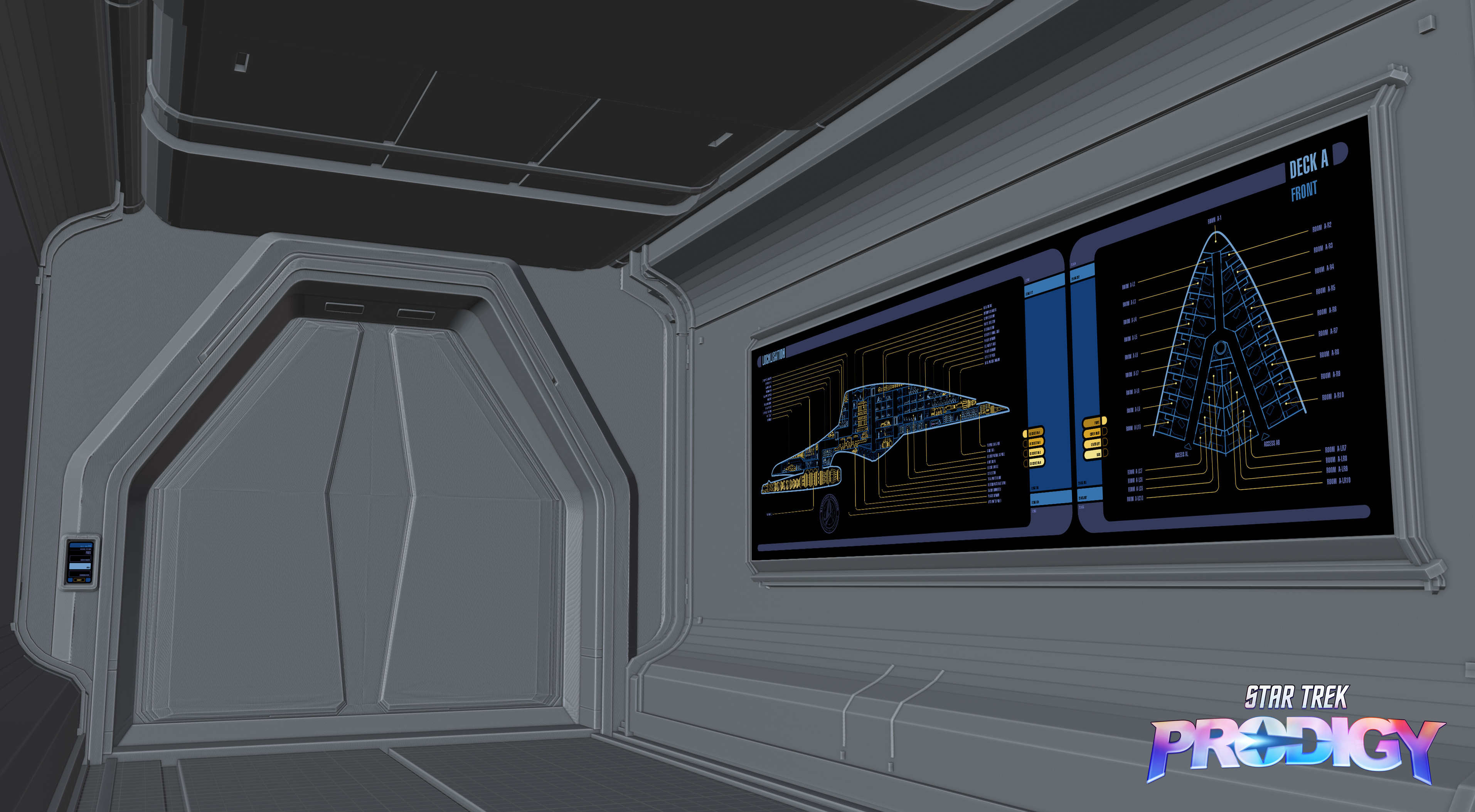 Star Trek Prodigy : Dauntless UI - LCARS