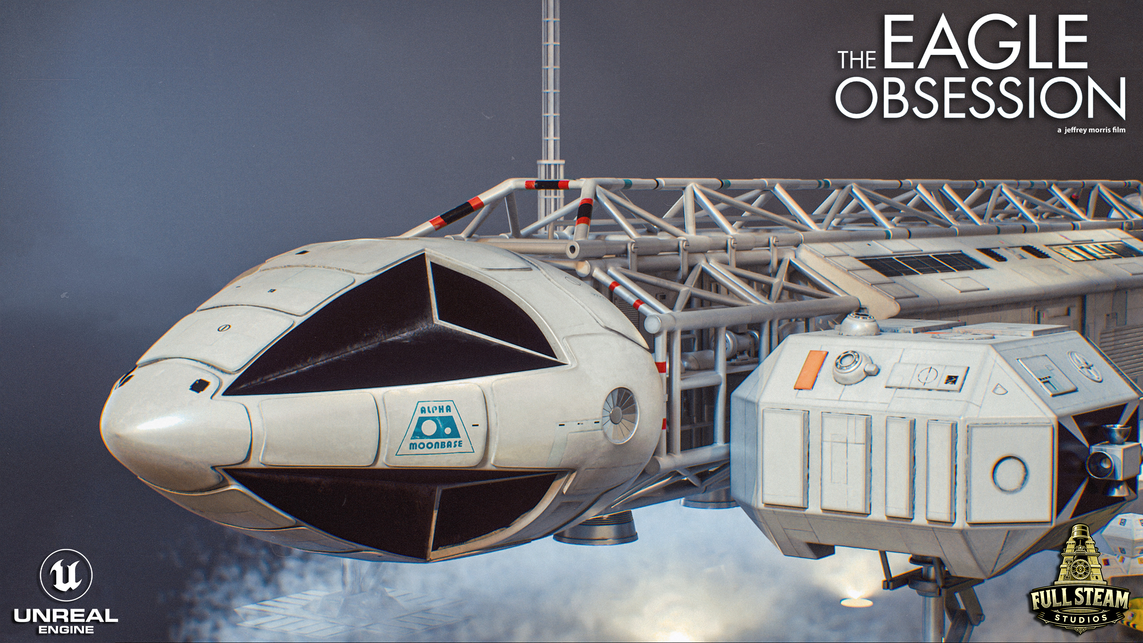 AndersonArt3D - Space 1999 Eagle Digital Reconstruction