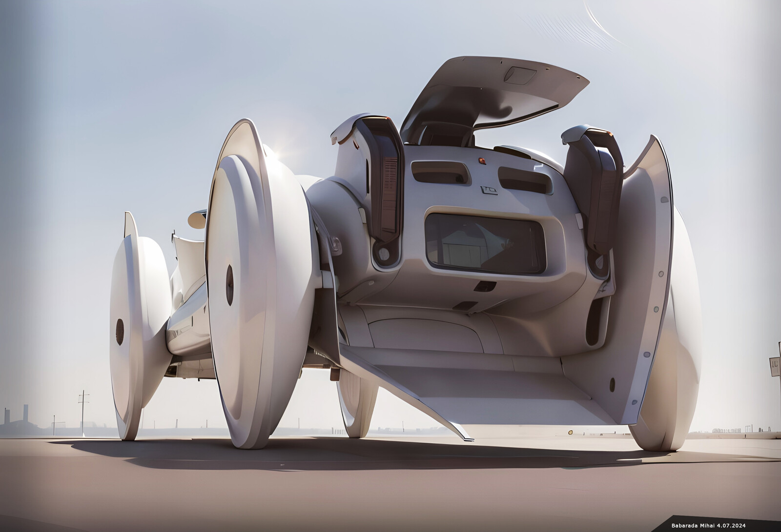 Large scale vehicle