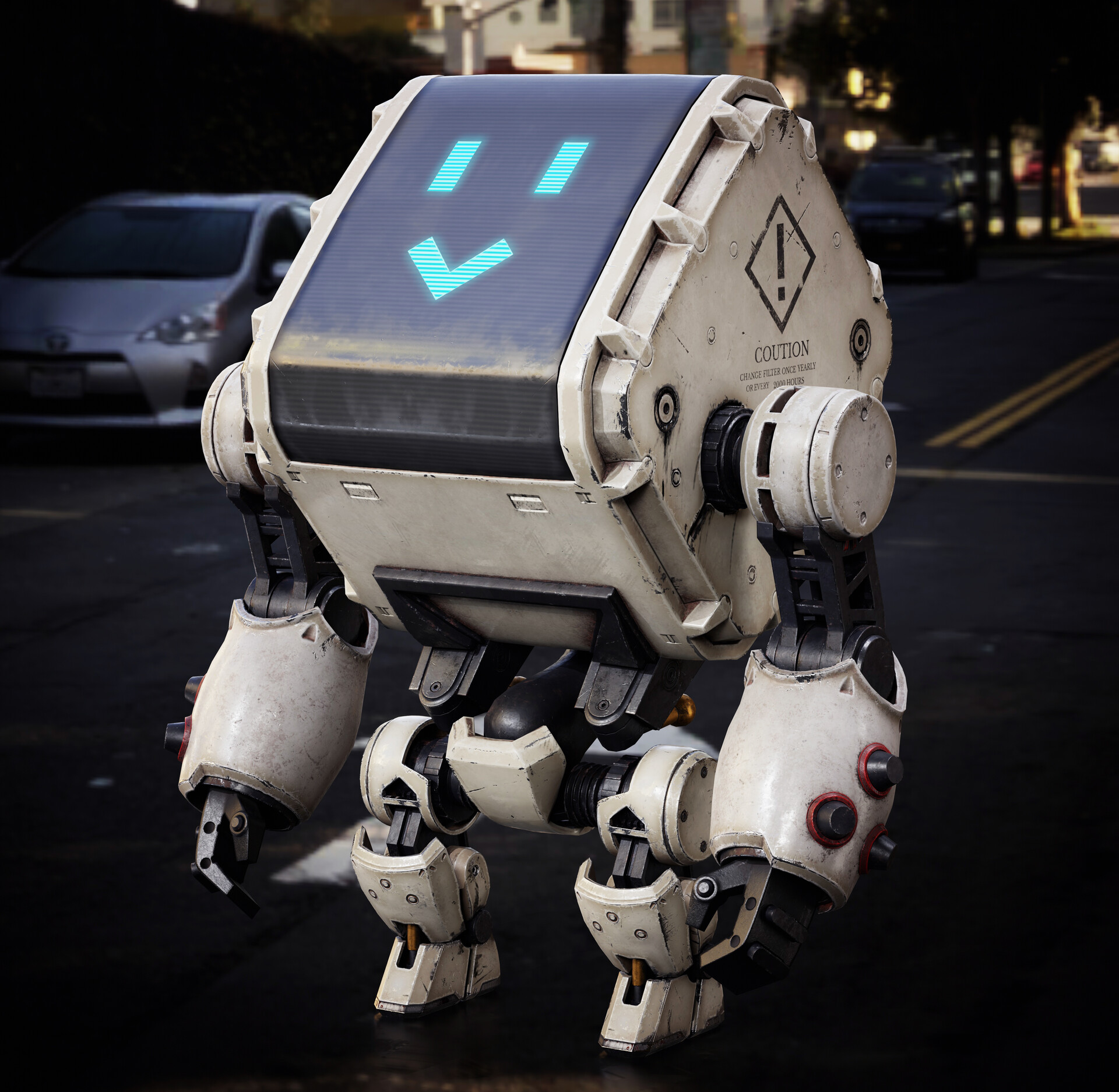 ArtStation - Mini Robot version 01