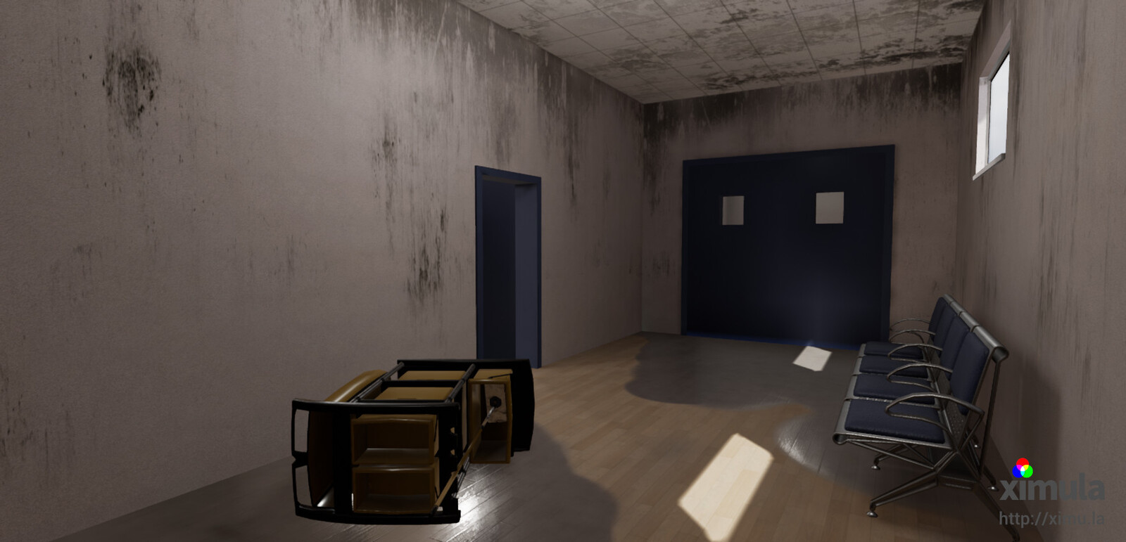 Corridor, dirty version.