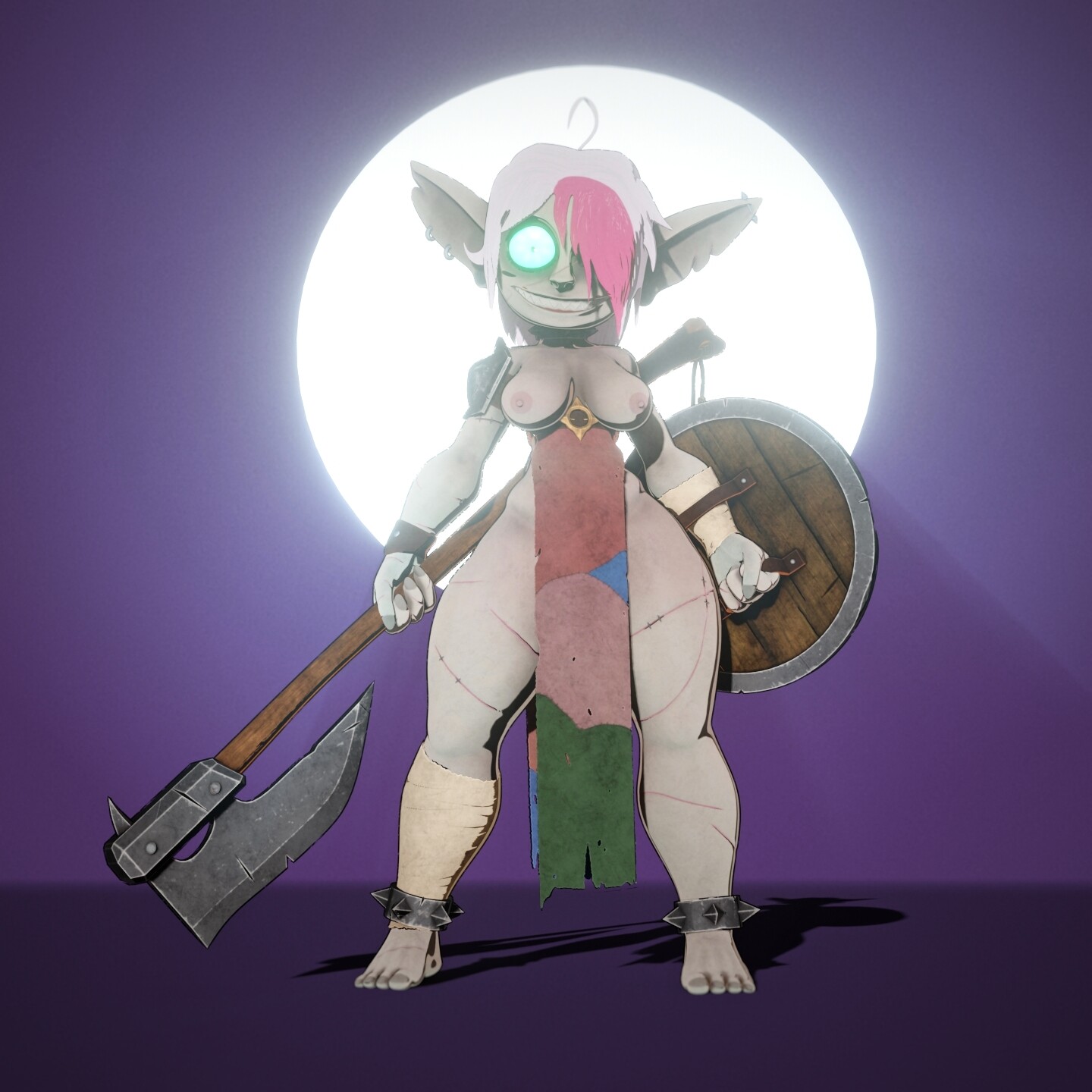 Pose Moon Frame (NSFW)
