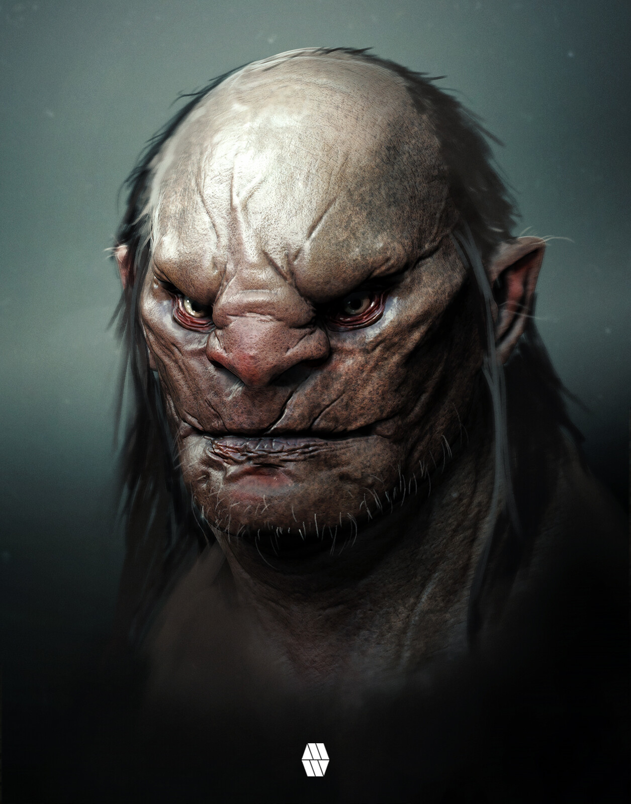 An Enemy Emerges - 'Orc Bust' Concept 