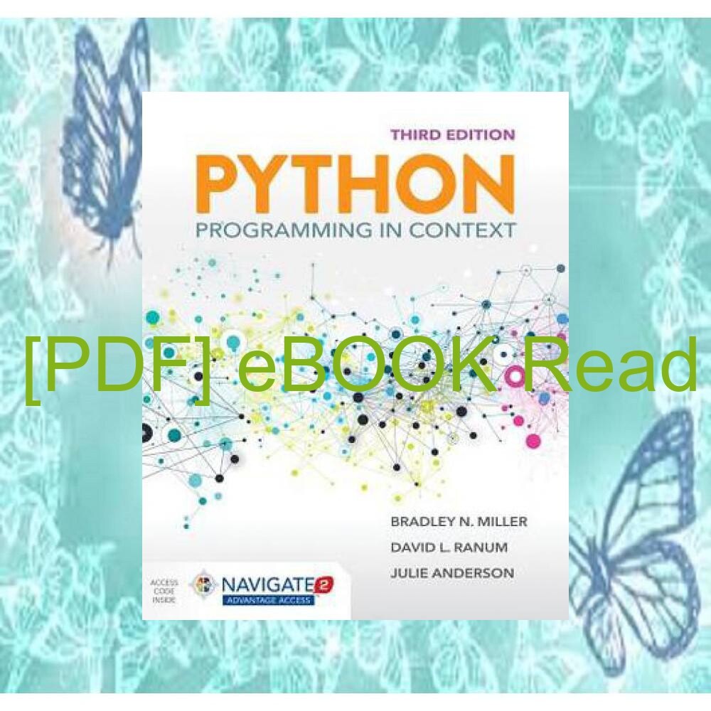 Artstation unlimited ebook python programming in context read now by