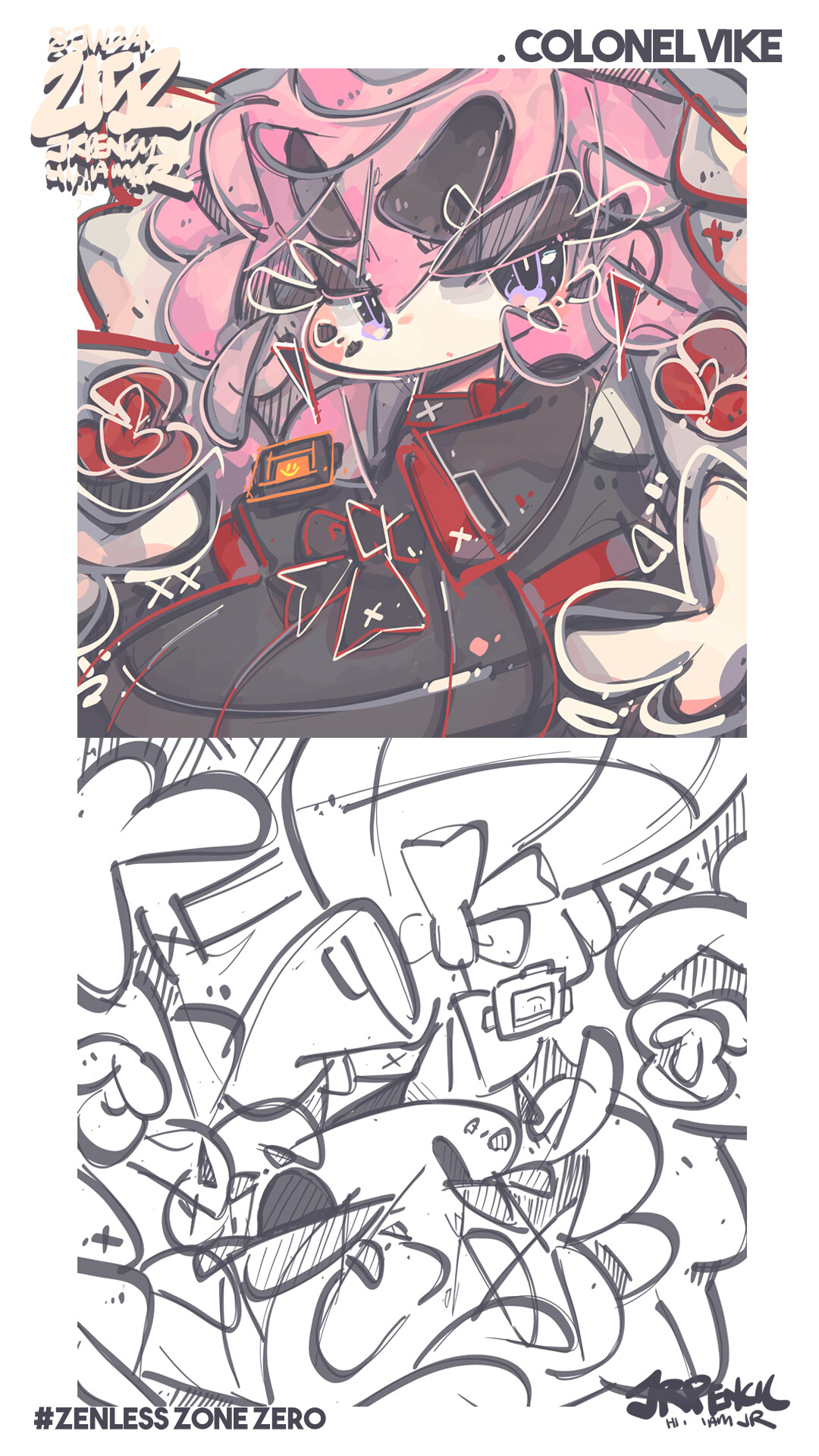 Jr Pencil - 2152 - Colonel Vike / 维克上校8 Jul 2024