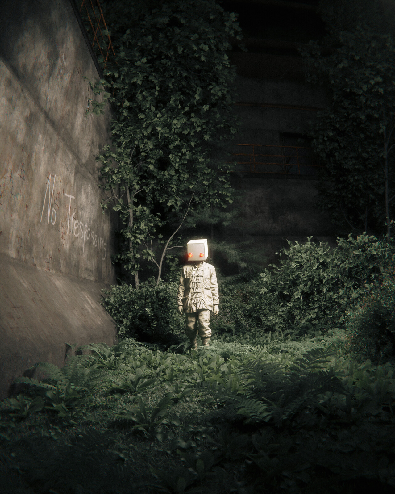 no trespassing