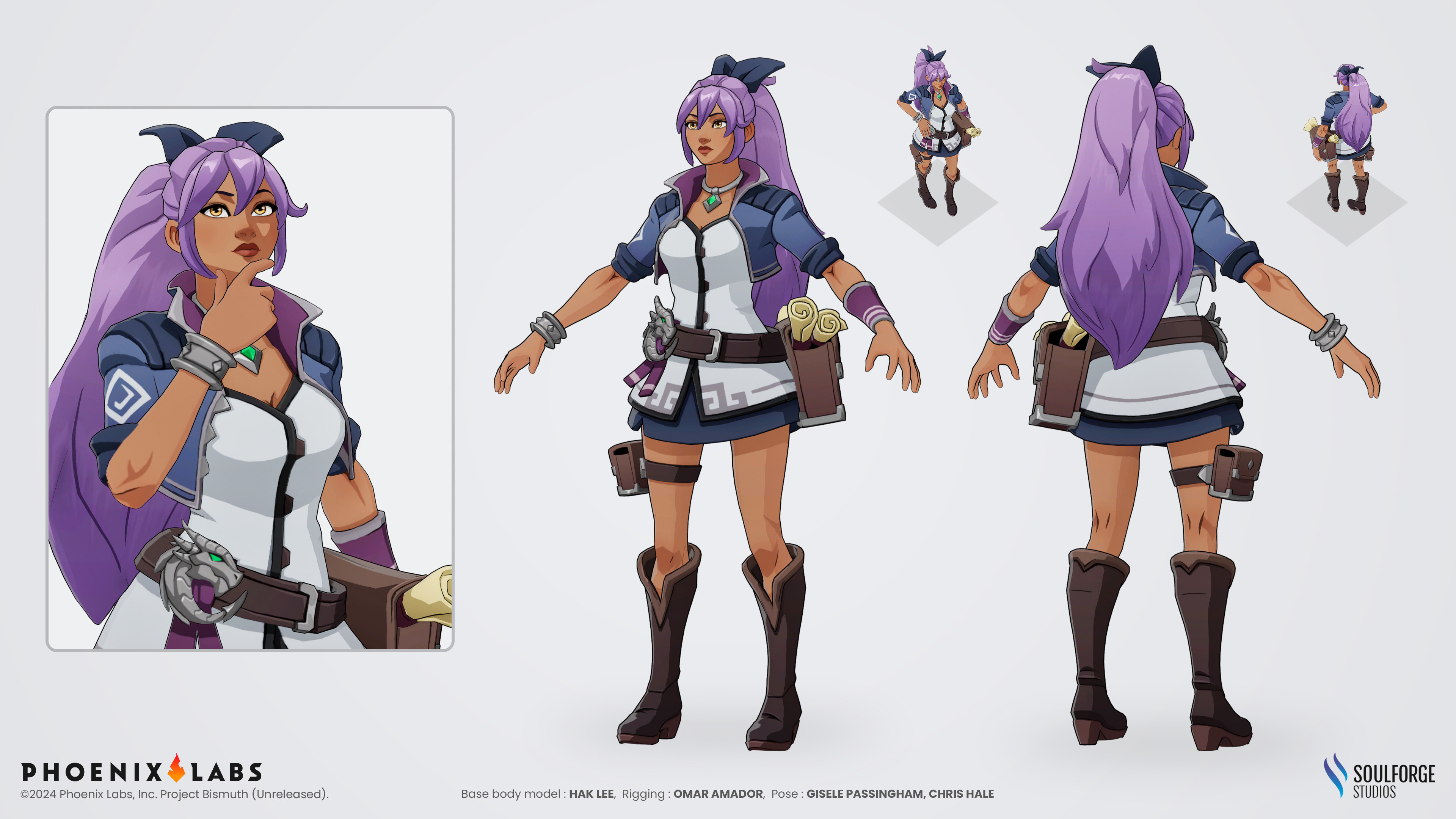 ArtStation - BISMUTH (unreleased) - NPC CHARACTERS