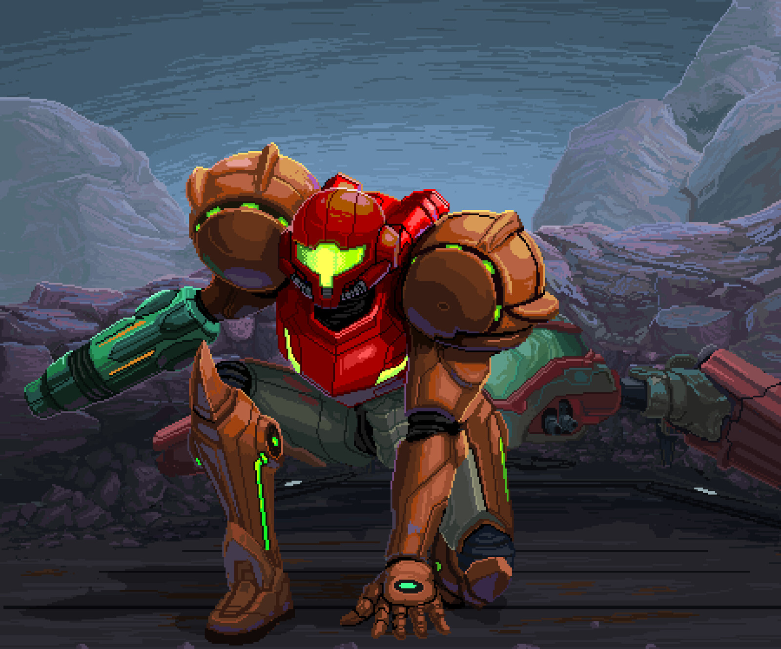 Metroid Prime 4 | Pixel Art