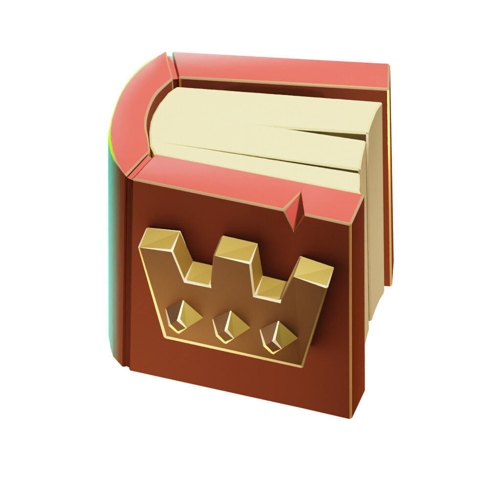 Hero Book Redux in Blender