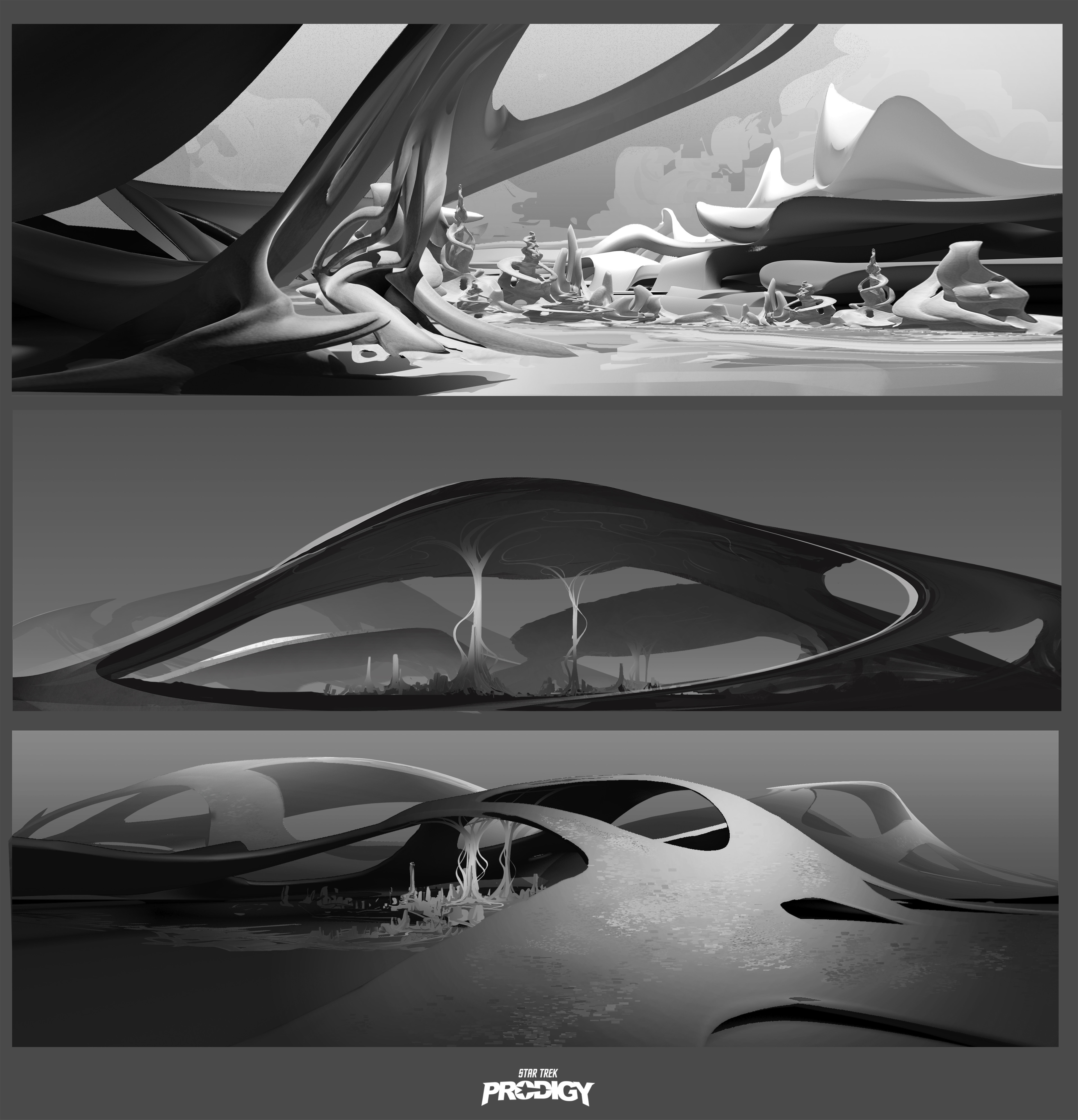 STAR TREK PRODIGY - Season 2 : OVIDIA Concept board