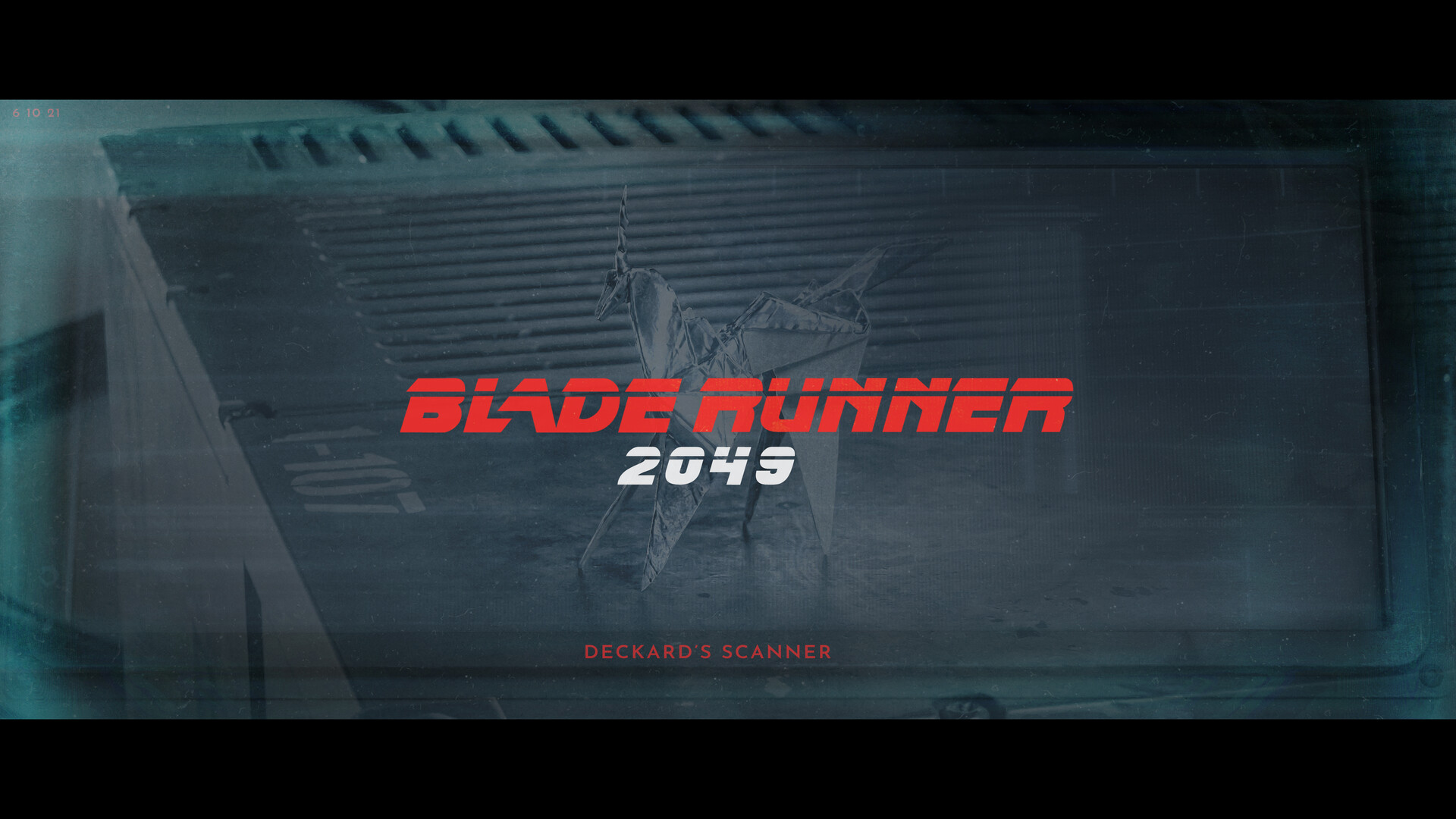 ArtStation - Blade Runner 2049 | Deckard's Scanner
