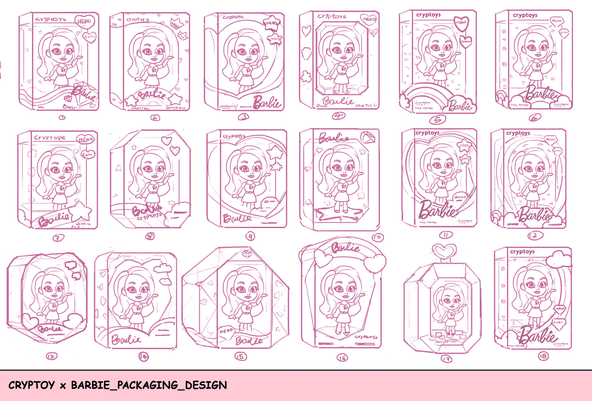 likun wang - Cryptoy x Barbie