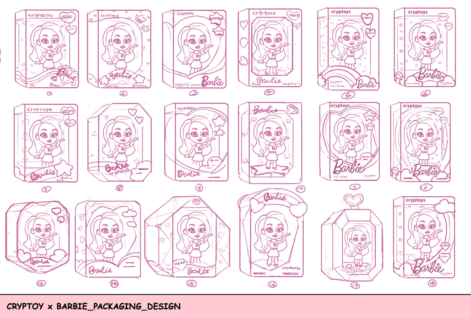 Cryptoy x Barbie_PackagingDesign