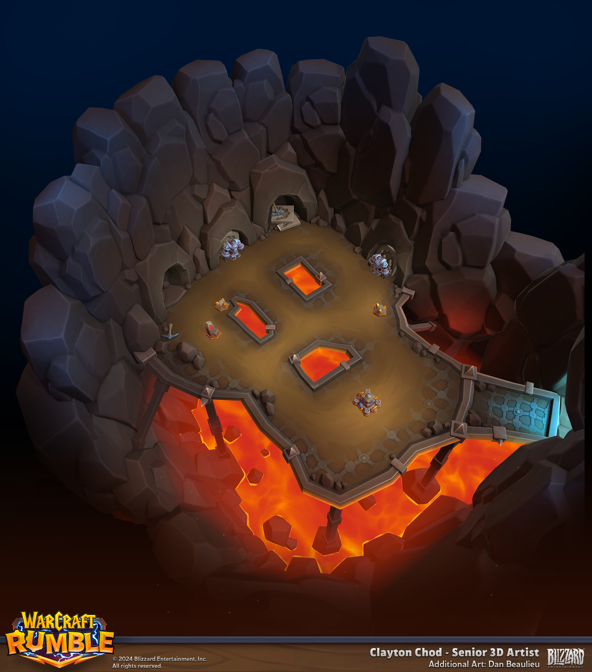 Omnotron Defense System's Map