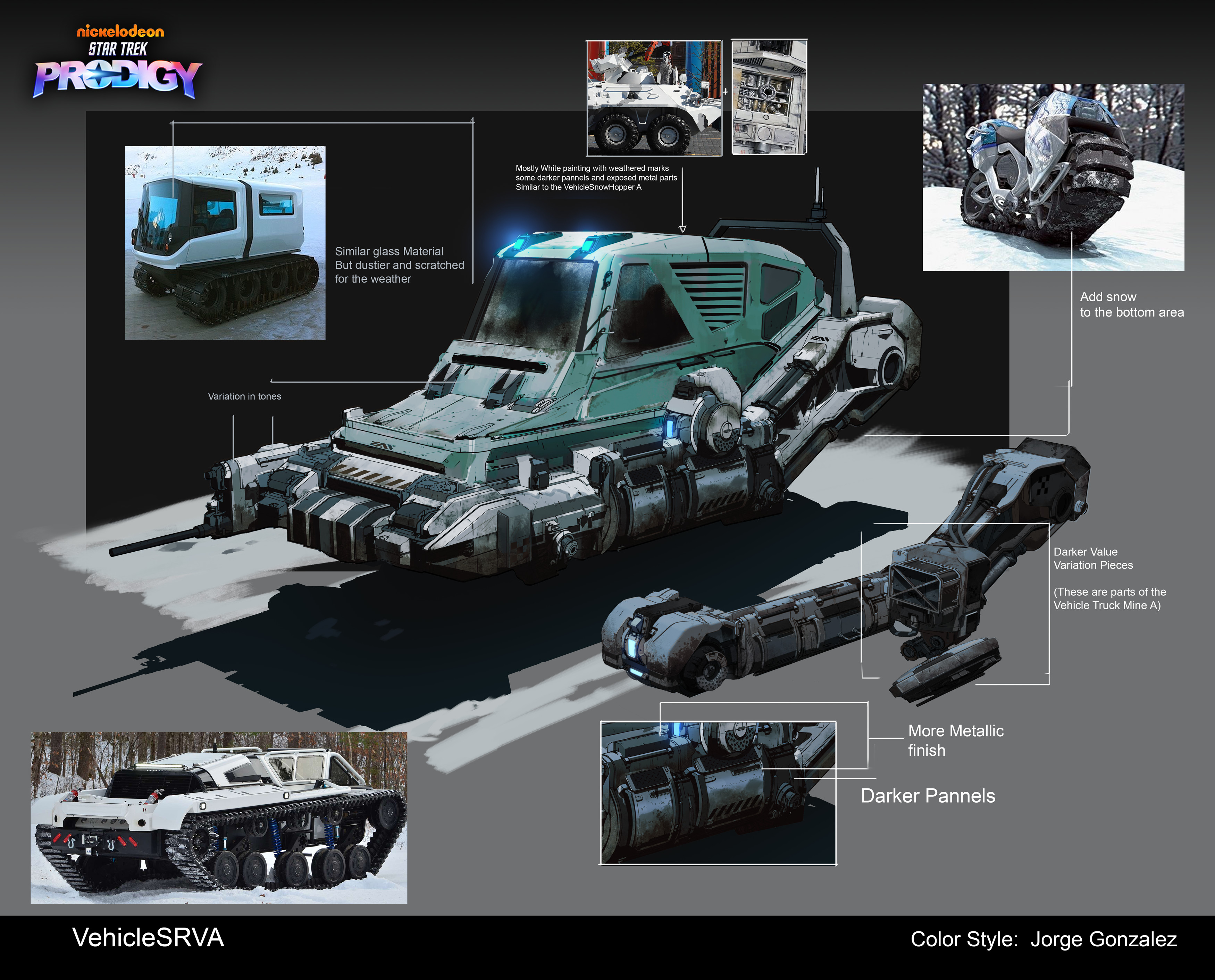 STAR TREK PRODIGY - Season 1  SRVA Vehicle Color Style