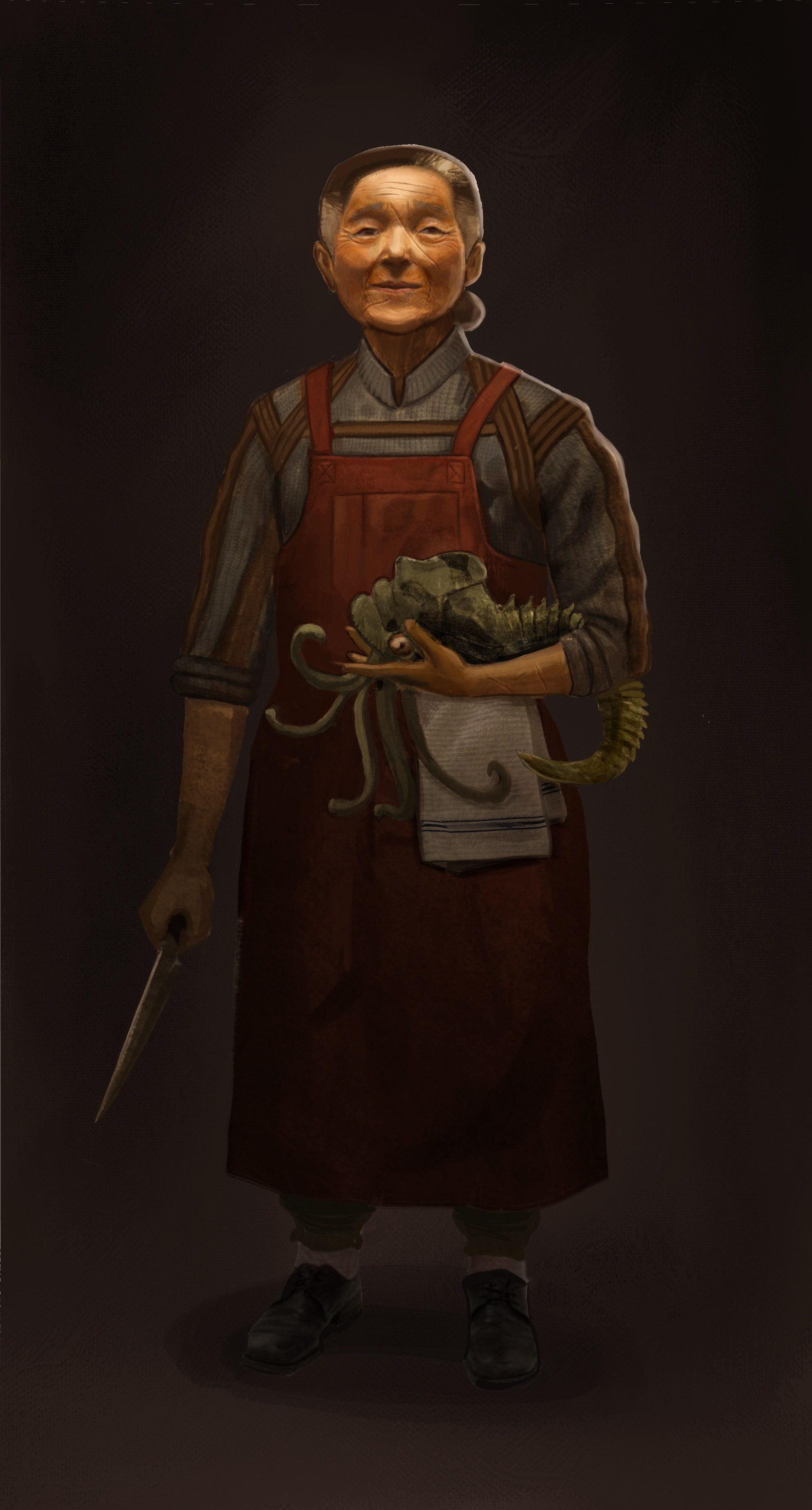 Nina owns a noodle shop in the cubes that happens to be Parker’s go to watering hole. But what Parker doesnt know is that Nina was once a revolutionary herself.