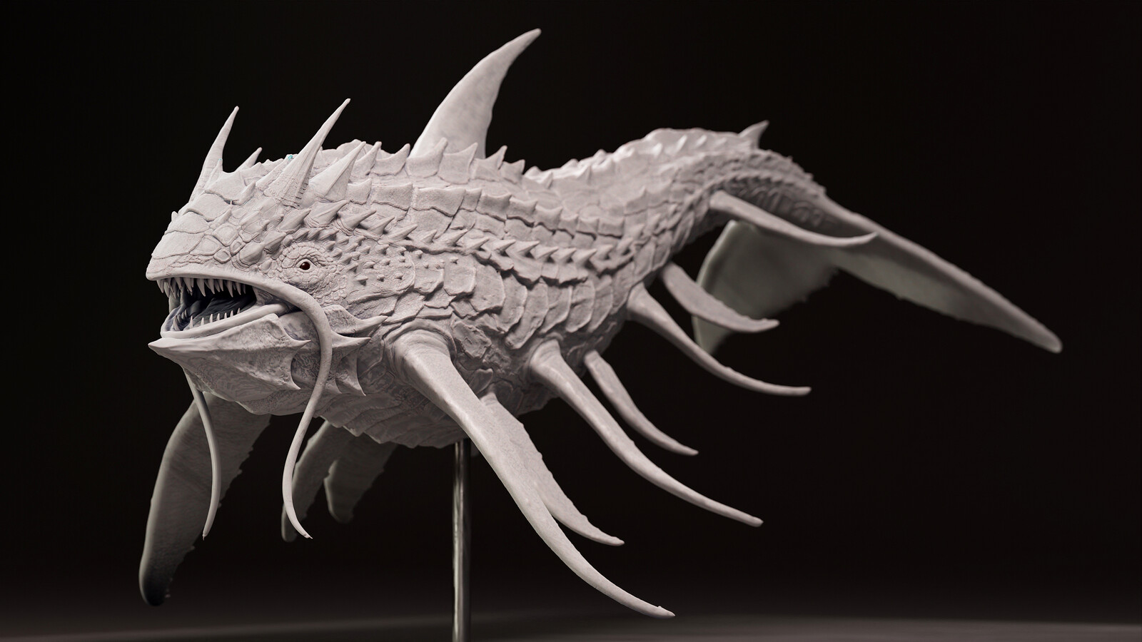 Mowby, concept sculpt