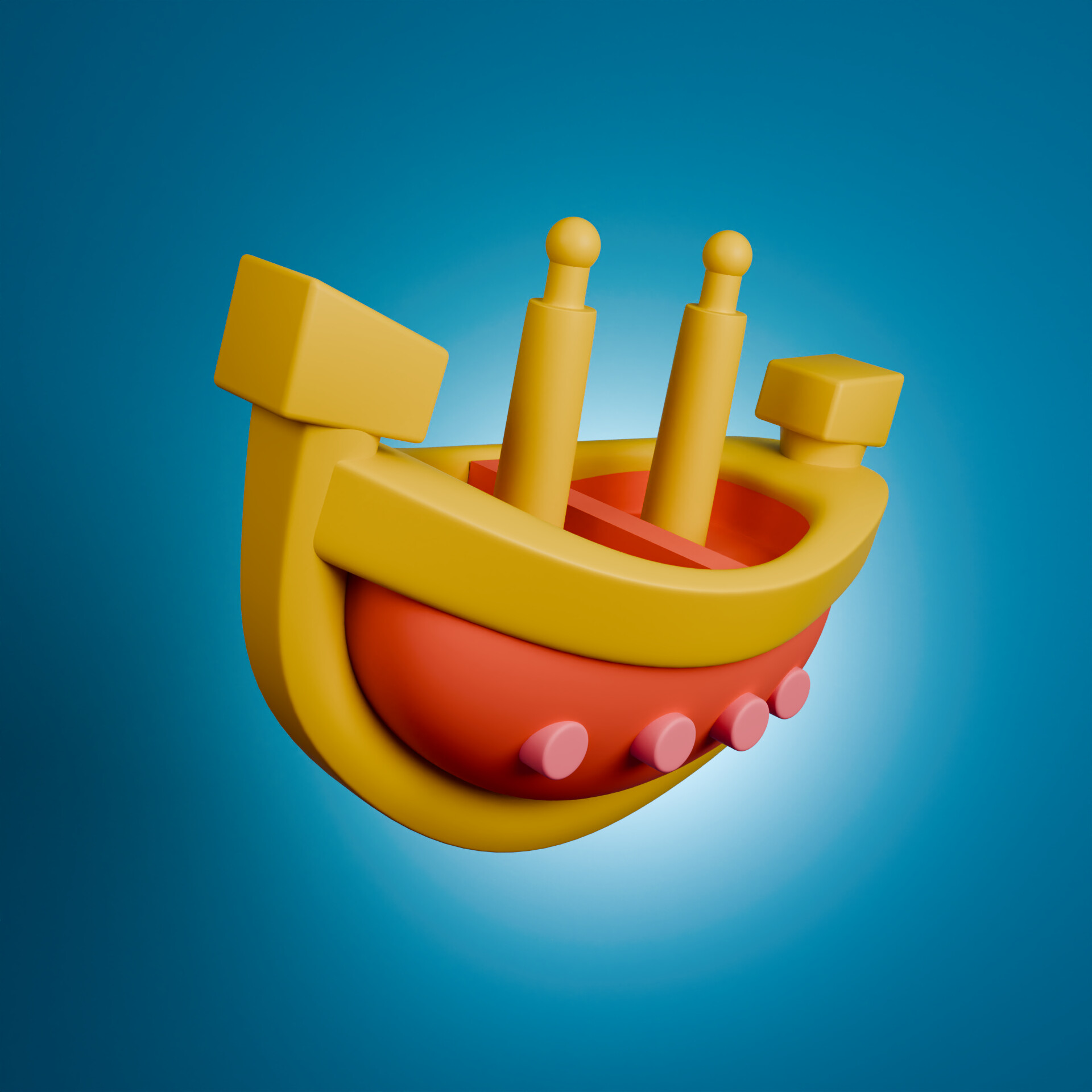 ArtStation - Stylized Ship