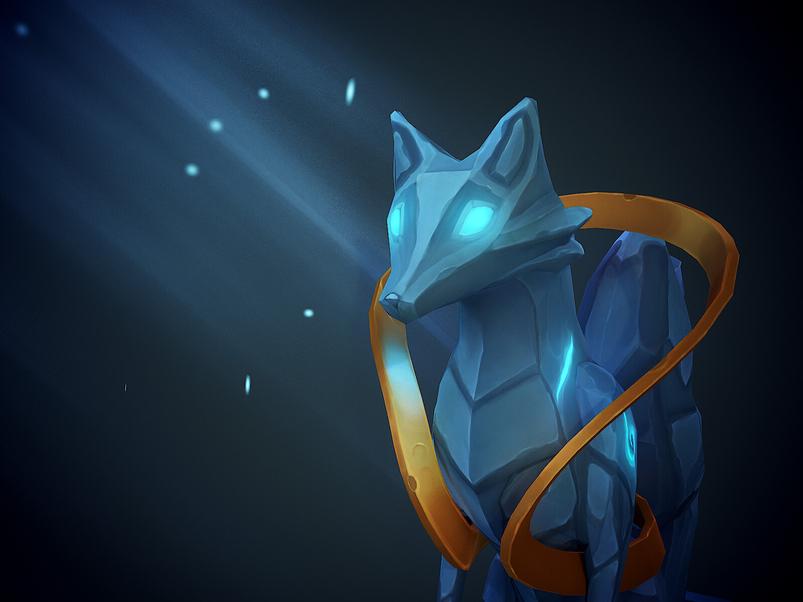 Fox Statue