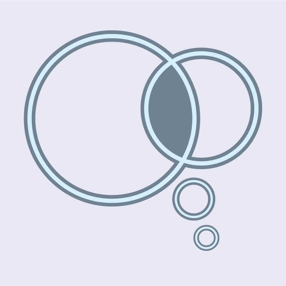 Steel &amp; Light Blue Logo