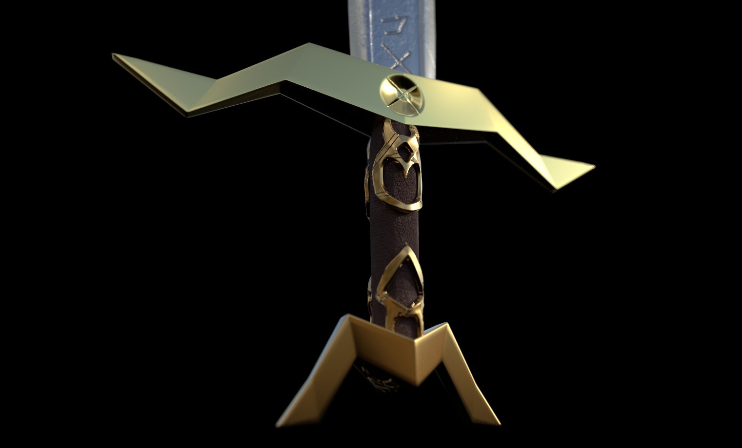 ArtStation - Enchanted Rune Sword