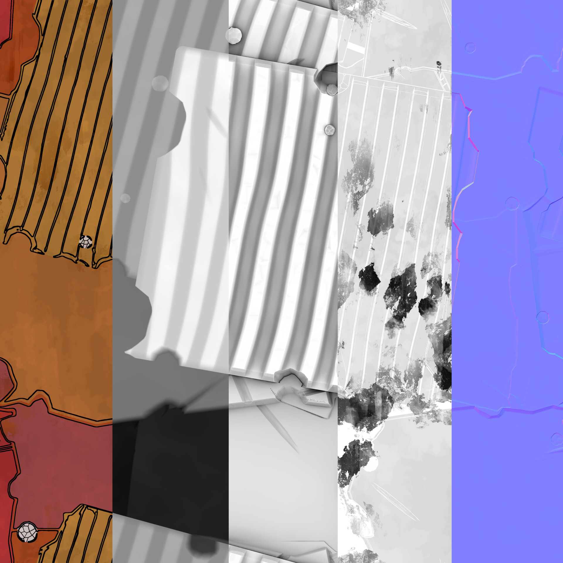 Ondřej Sojka - Stylized Junk Materials