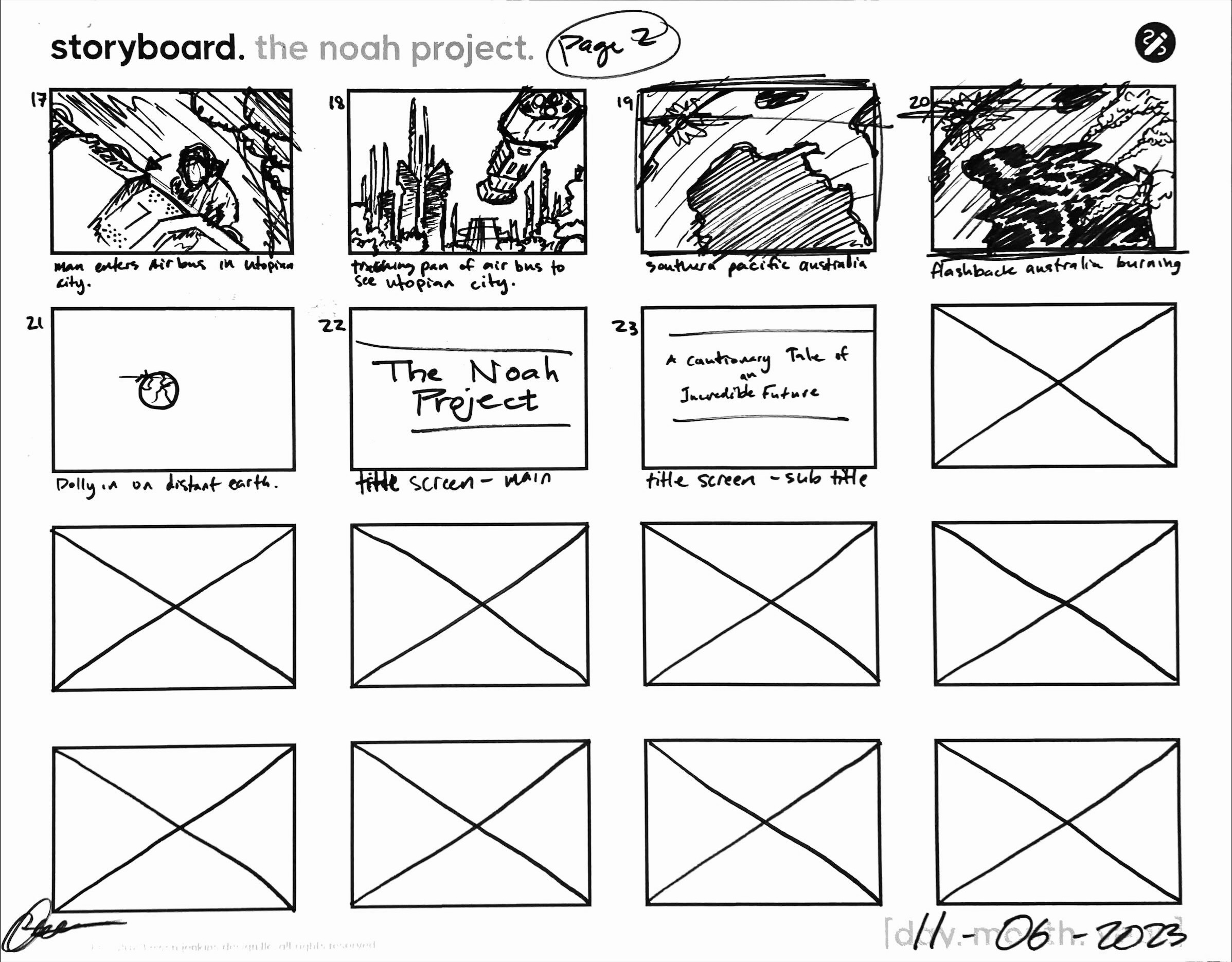 Page 2 - Original Storyboards