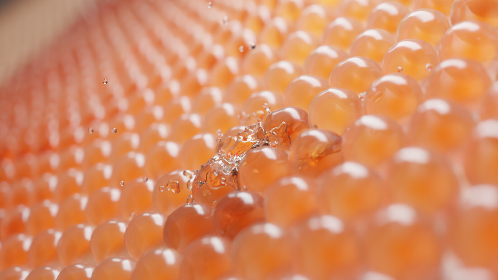Early splash test rendered in Cycles.