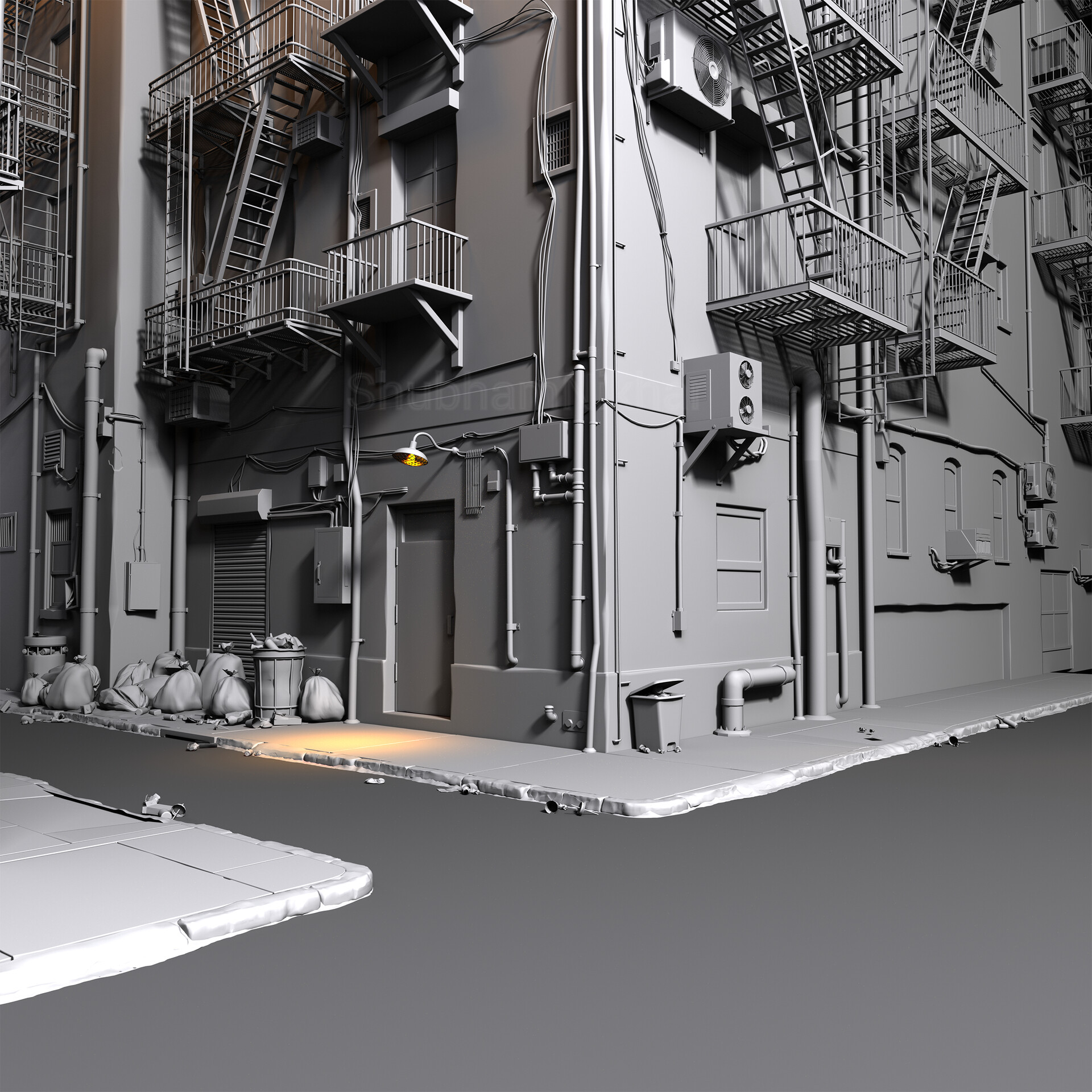 ArtStation - Realistic Building