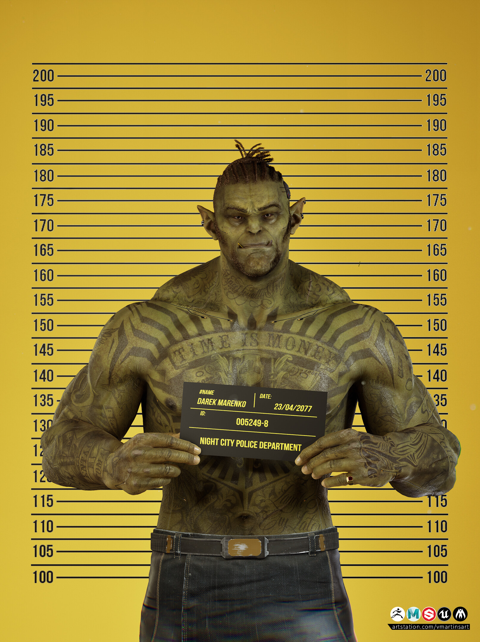 ArtStation - The Loan Shark - Cyberpunk Fan Art