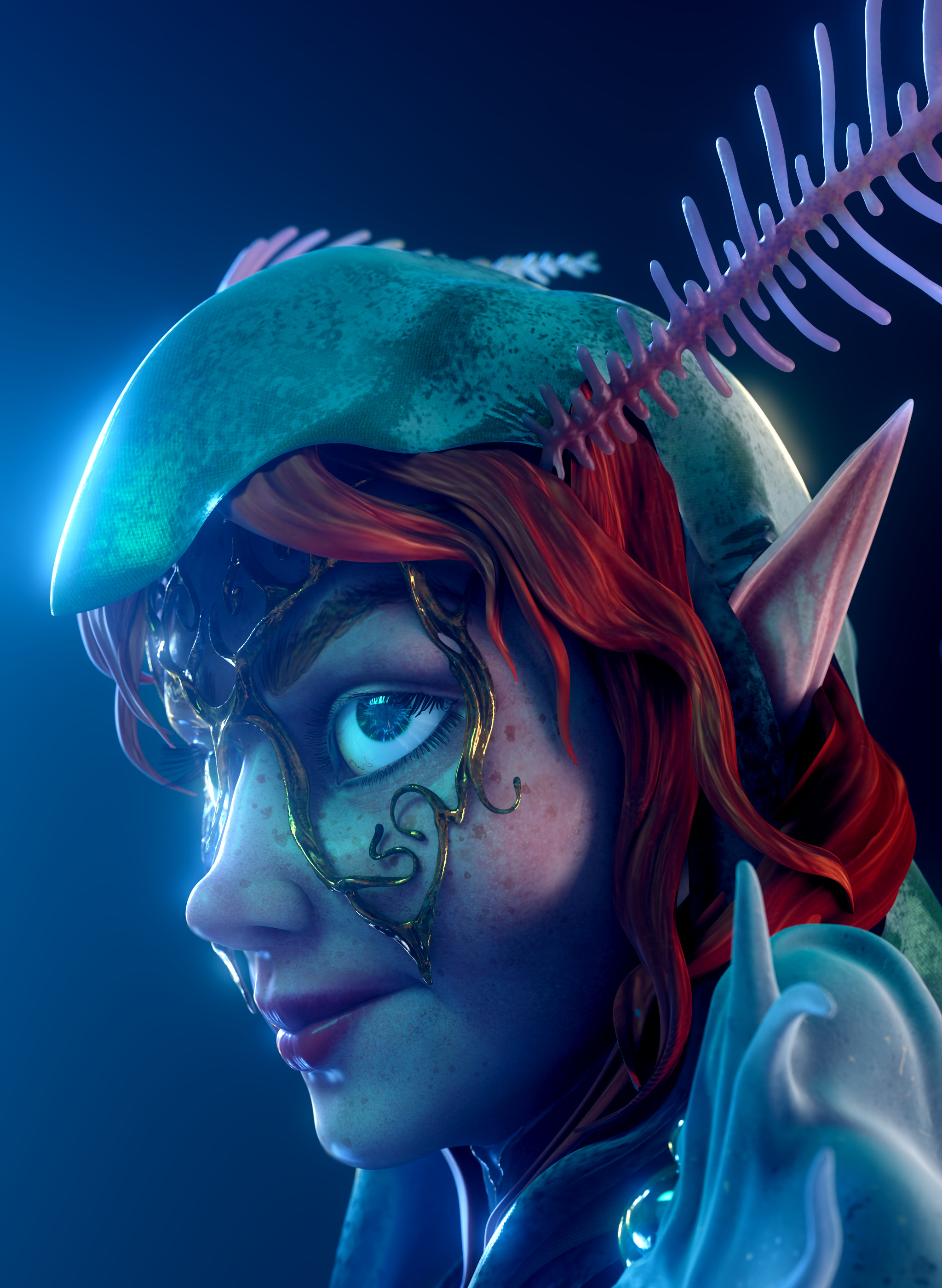 render created in Redshift for Maya