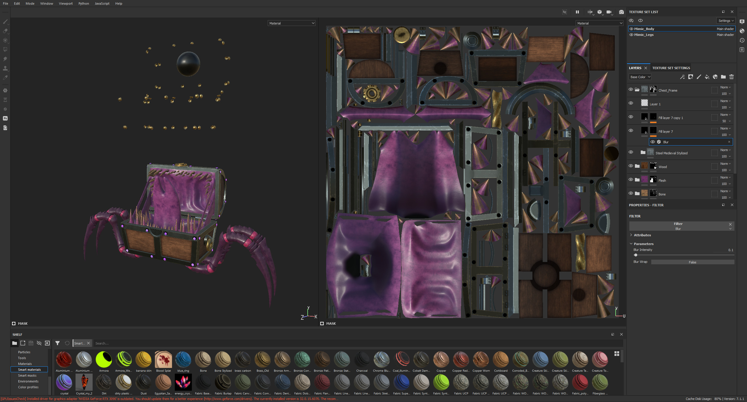 In Substance Painter