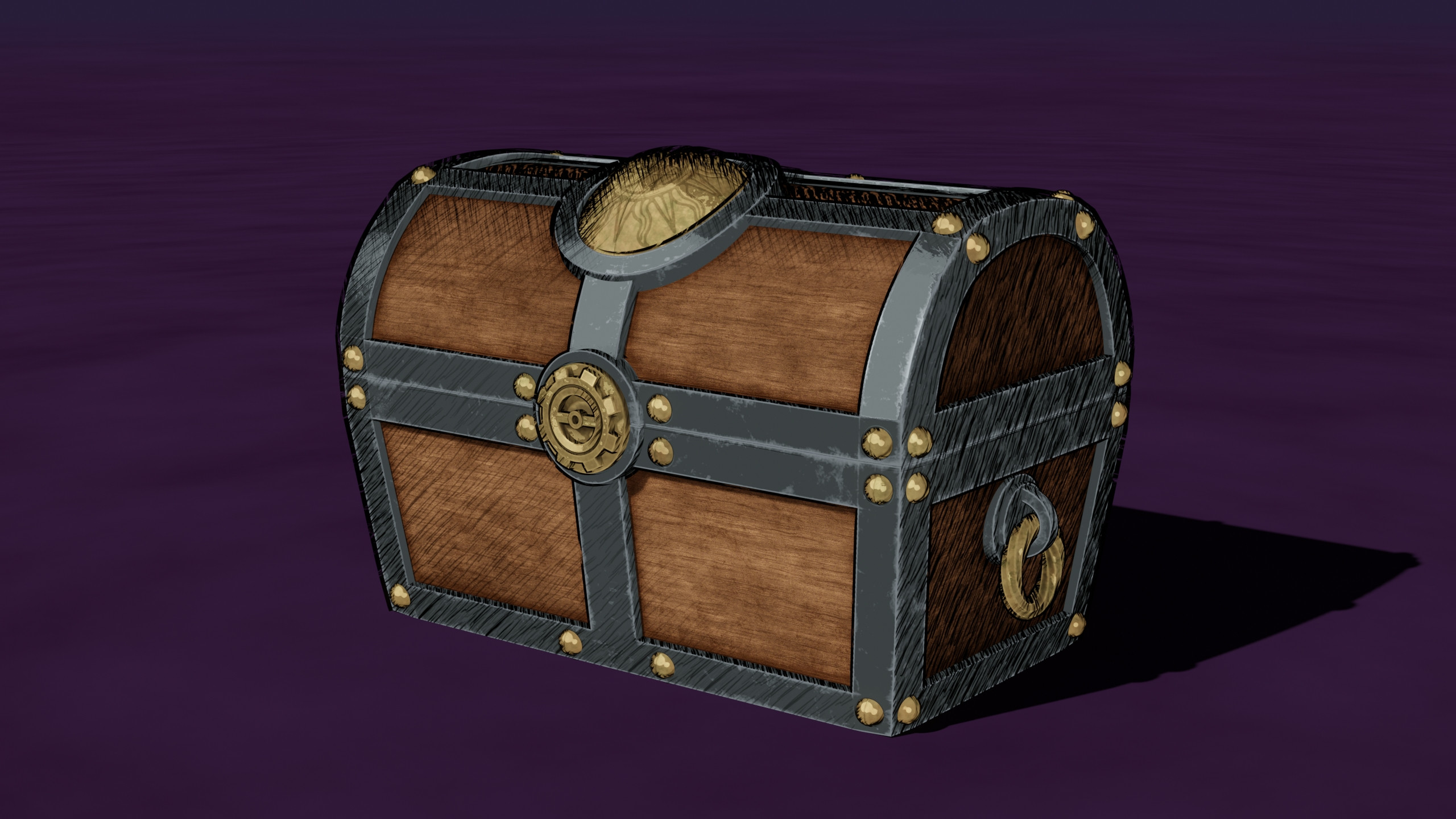 Chested Mimic + sketchlines shader
