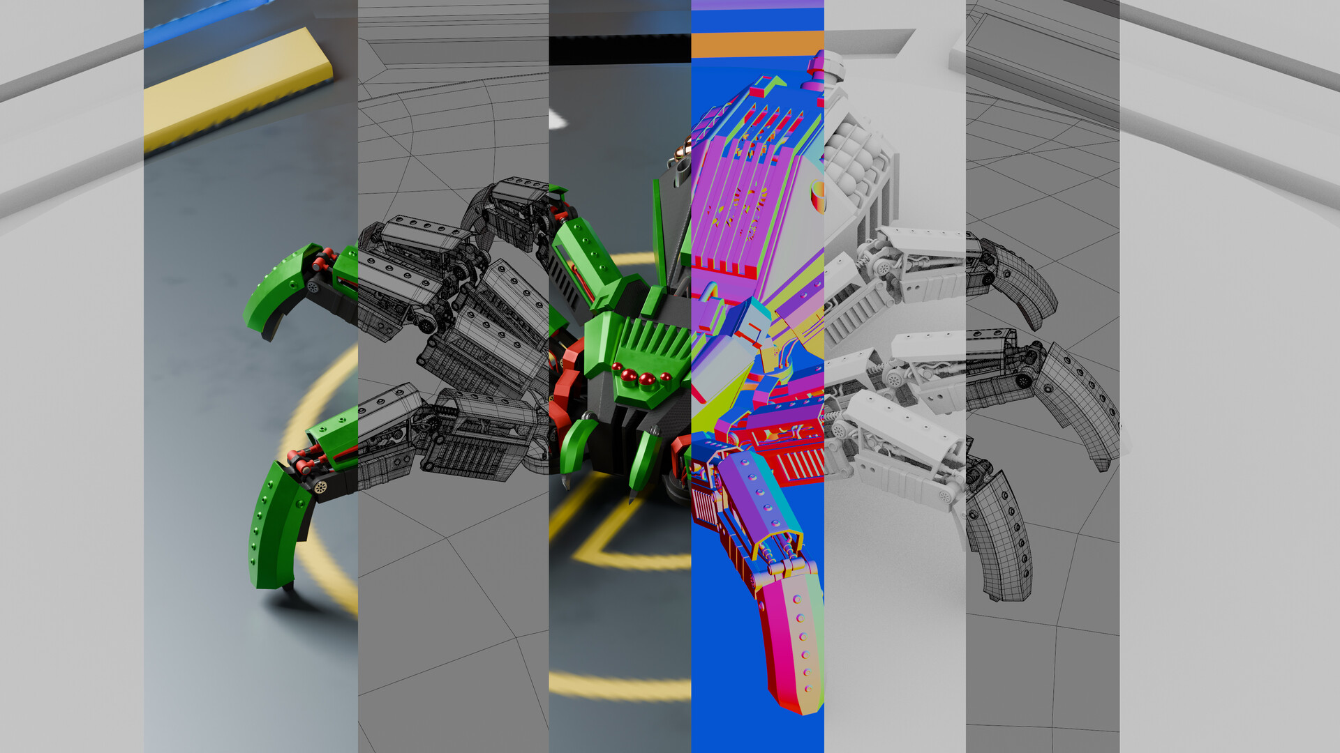 CUBIC NODE FX - the mechanical spider