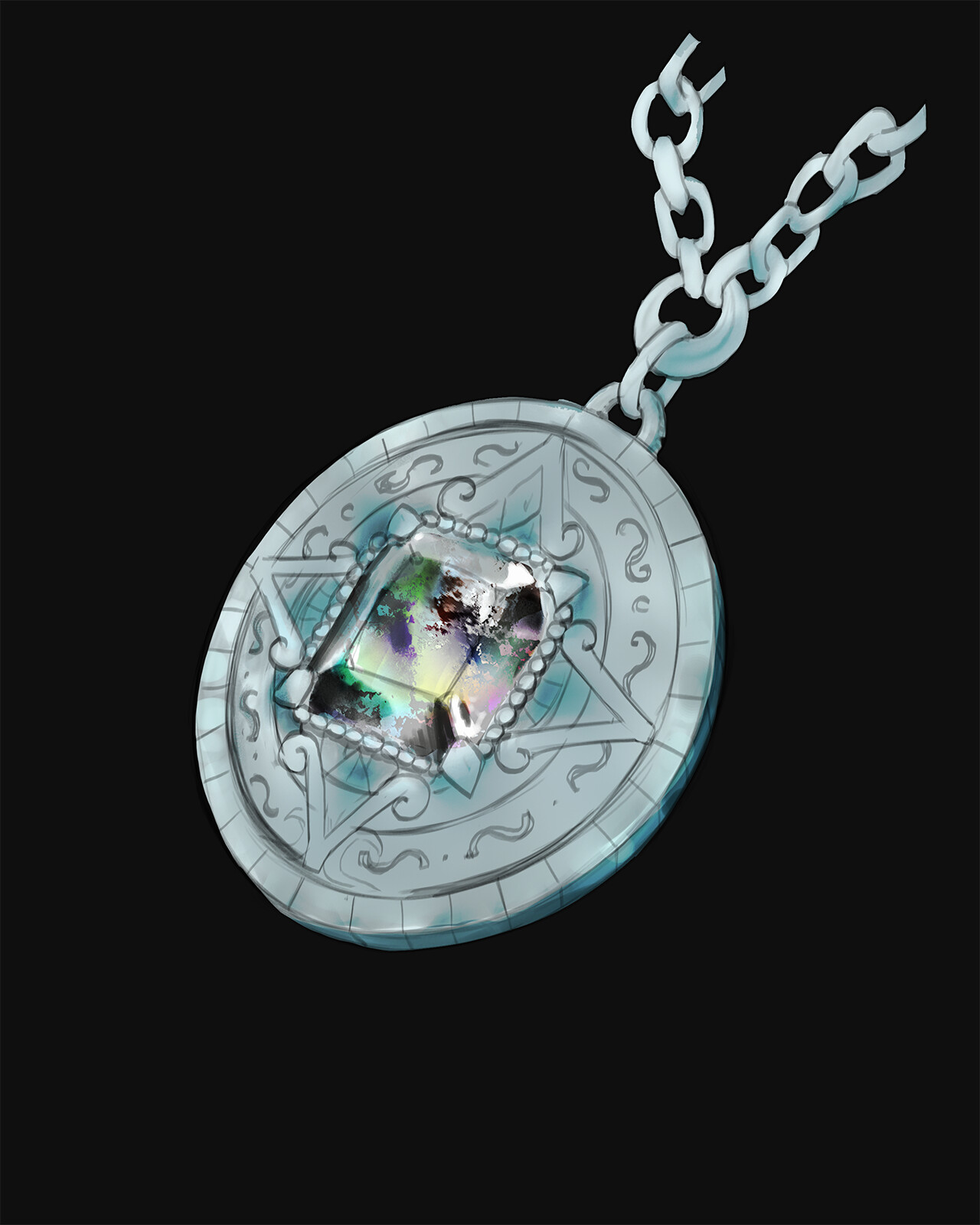 medallion color fill
