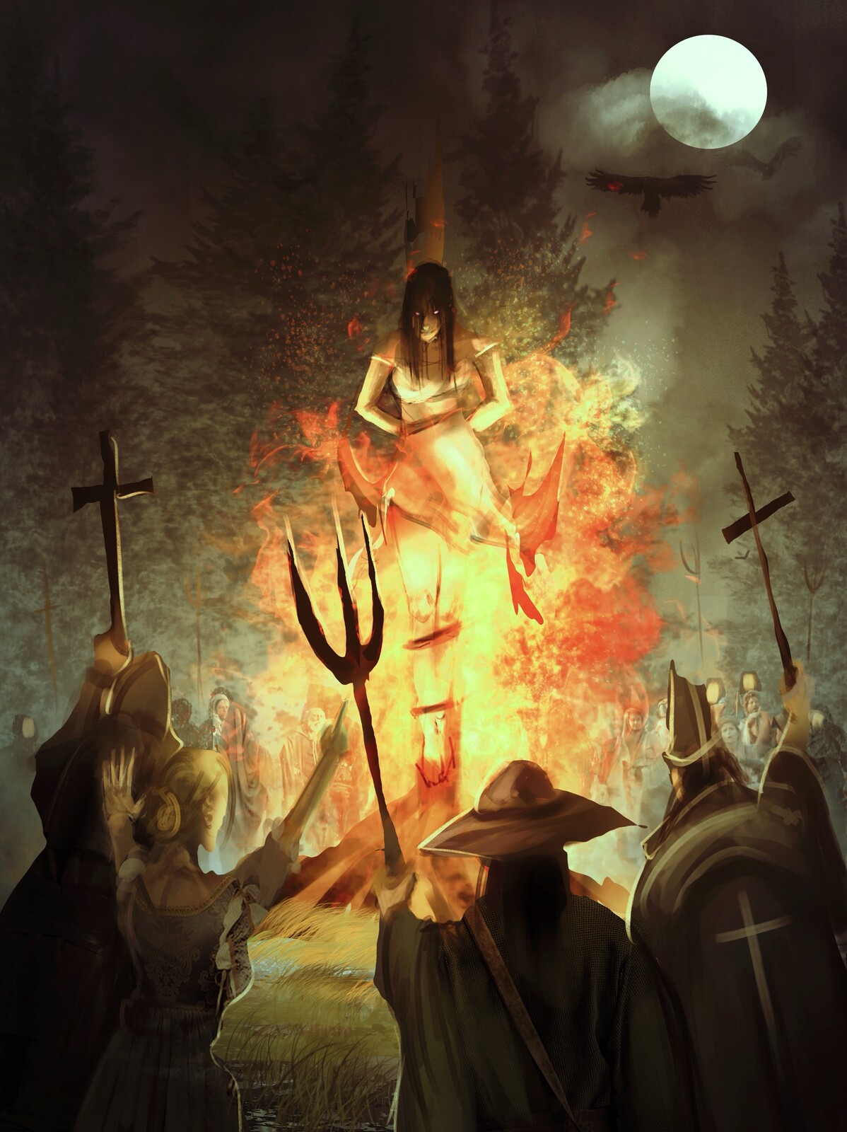 Bonfire Witch