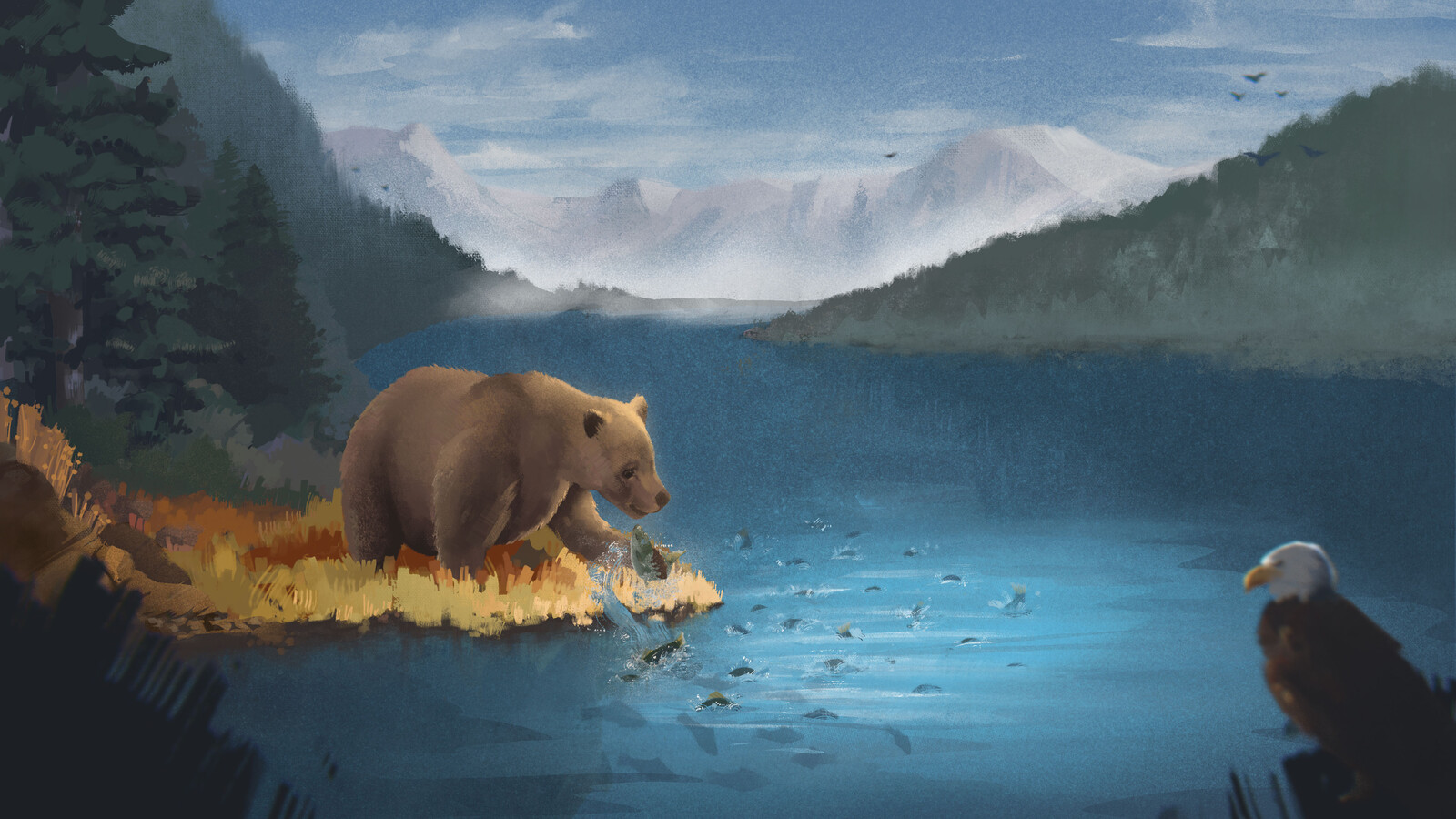 Alaska Illustrations