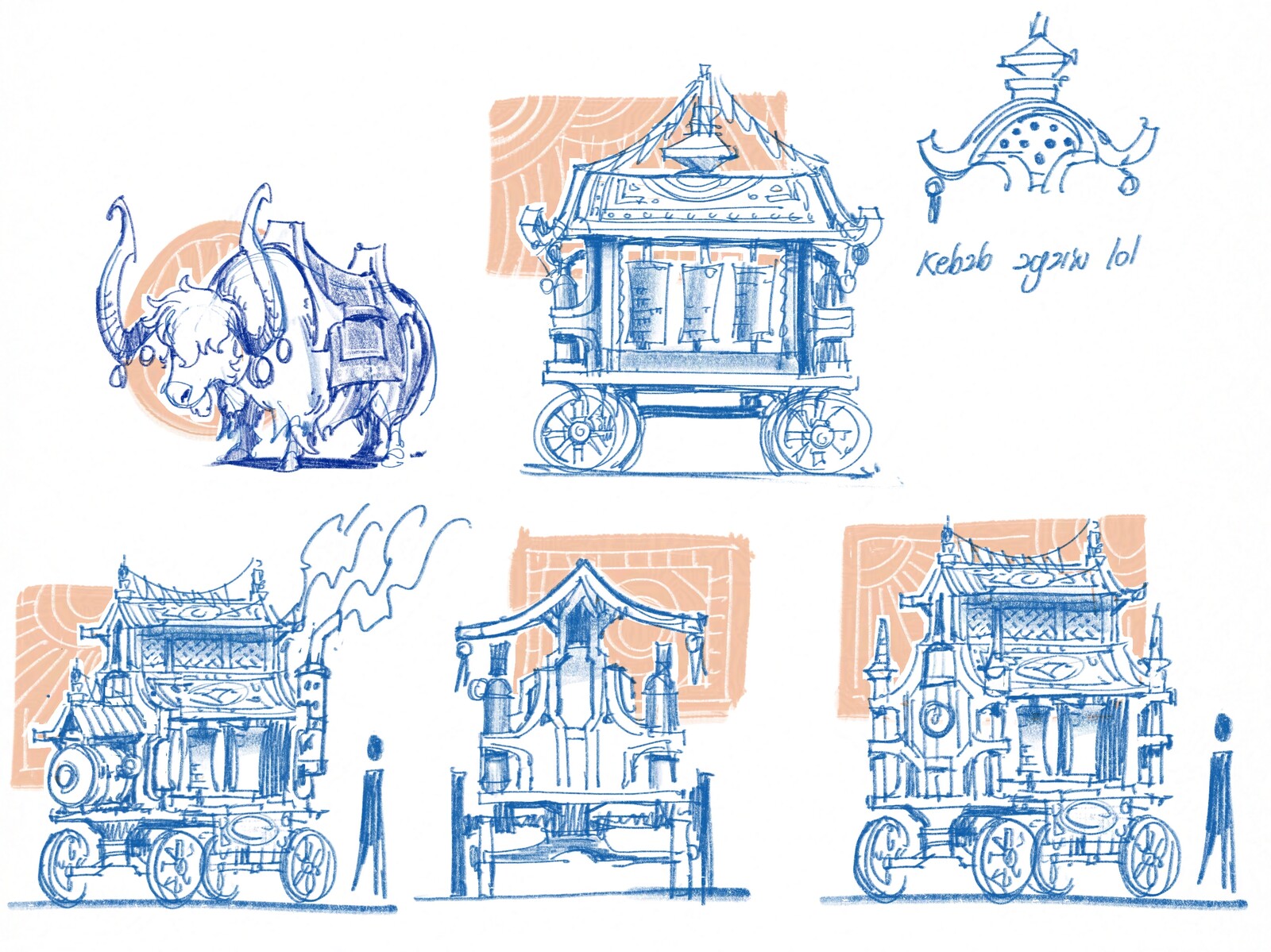 Rough Sketches done on Procreate