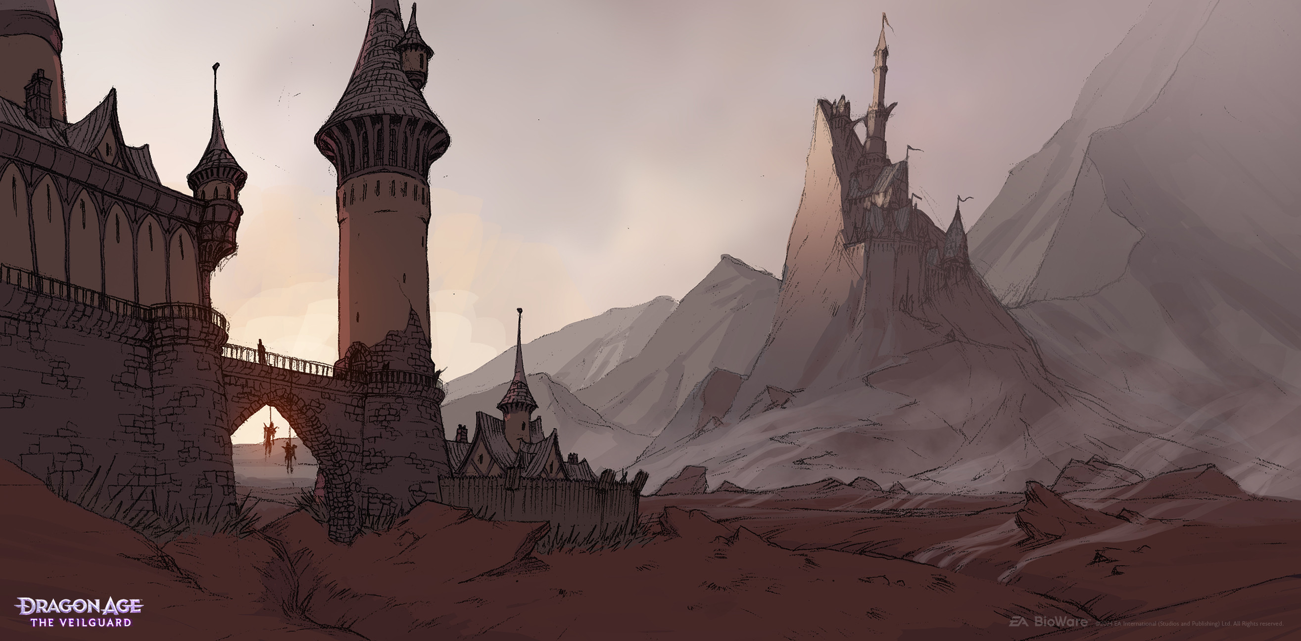 This image of the Weishaupt fortress was based on descriptions 