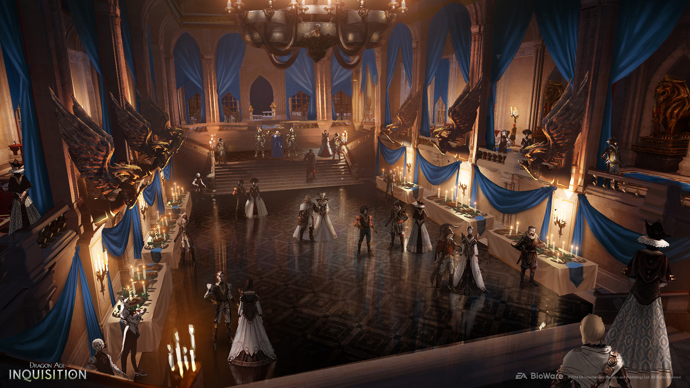 The ballroom of the Winter Palace