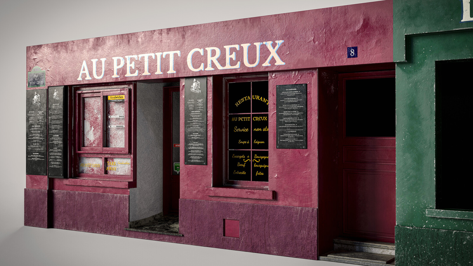 Petit Building - Ground floor restaurant