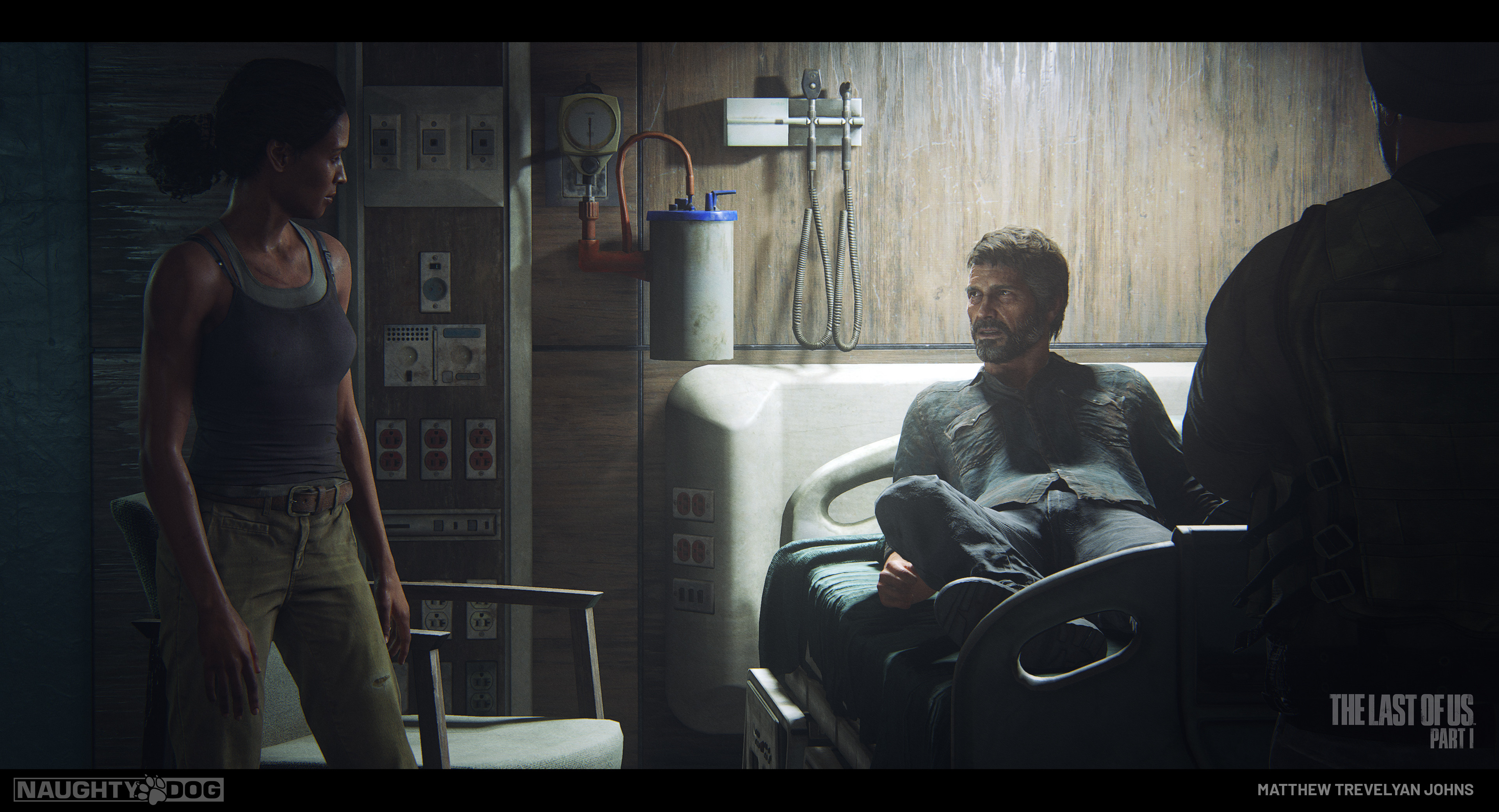 After escaping the sinking bus (see previous galleries) Joel awakens in St Mary's Hospital, now occupied by the Fireflies. After escaping capture, it's time to find Ellie...