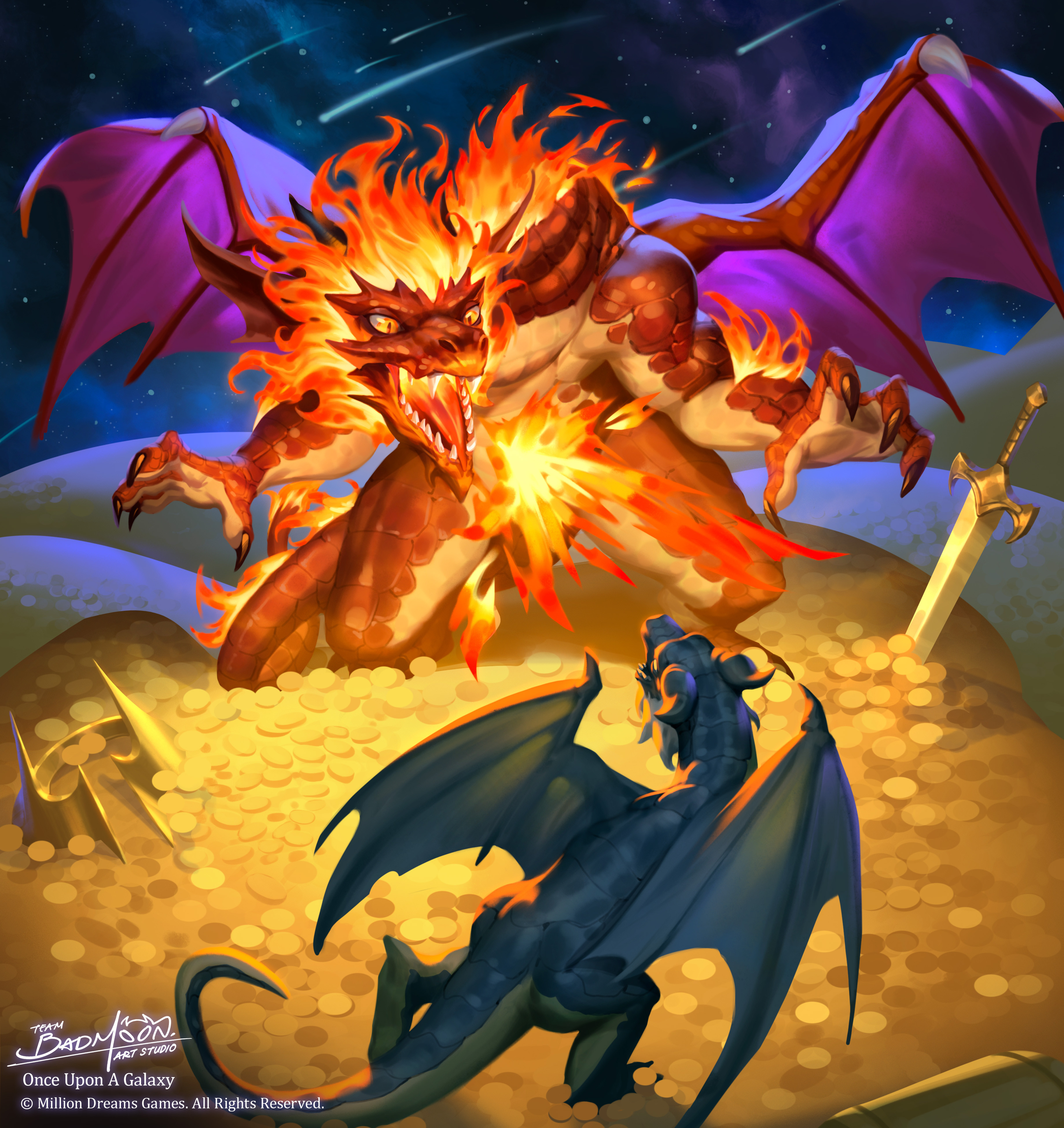 Fire Breathing Dragon