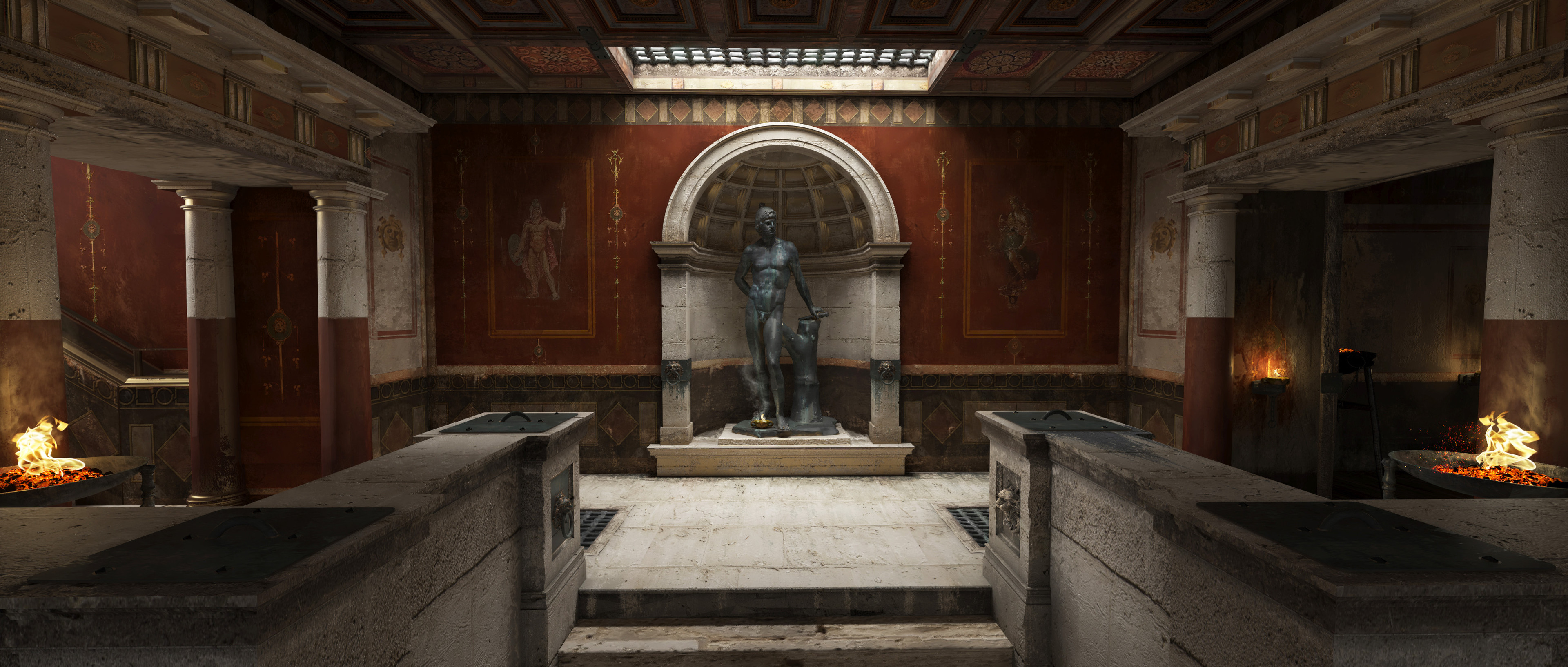 Emperor access to the Circus Maximus tribune