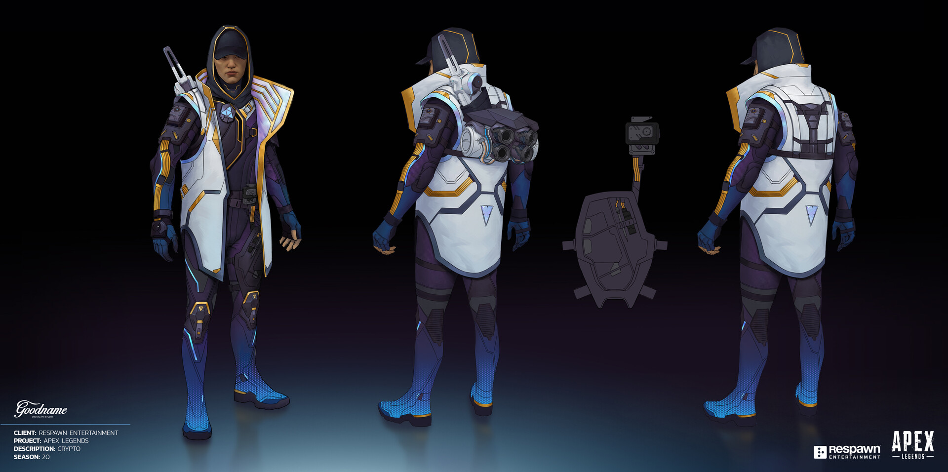 ArtStation - Apex Legends - Crypto Skin Concept Art