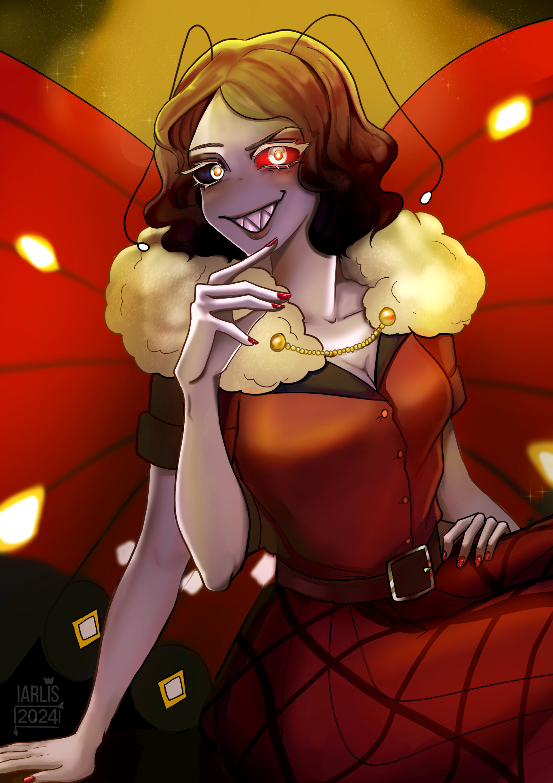 Artstation hazbin hotel oc commission